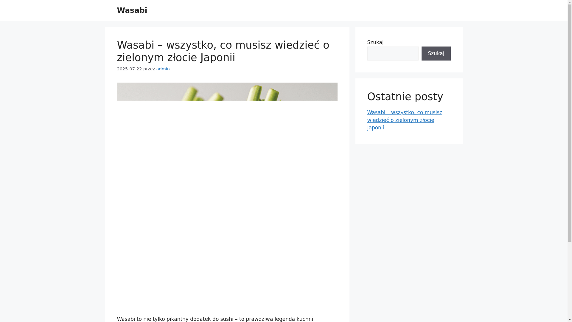 website screenshot of https://e-wasabi.pl/