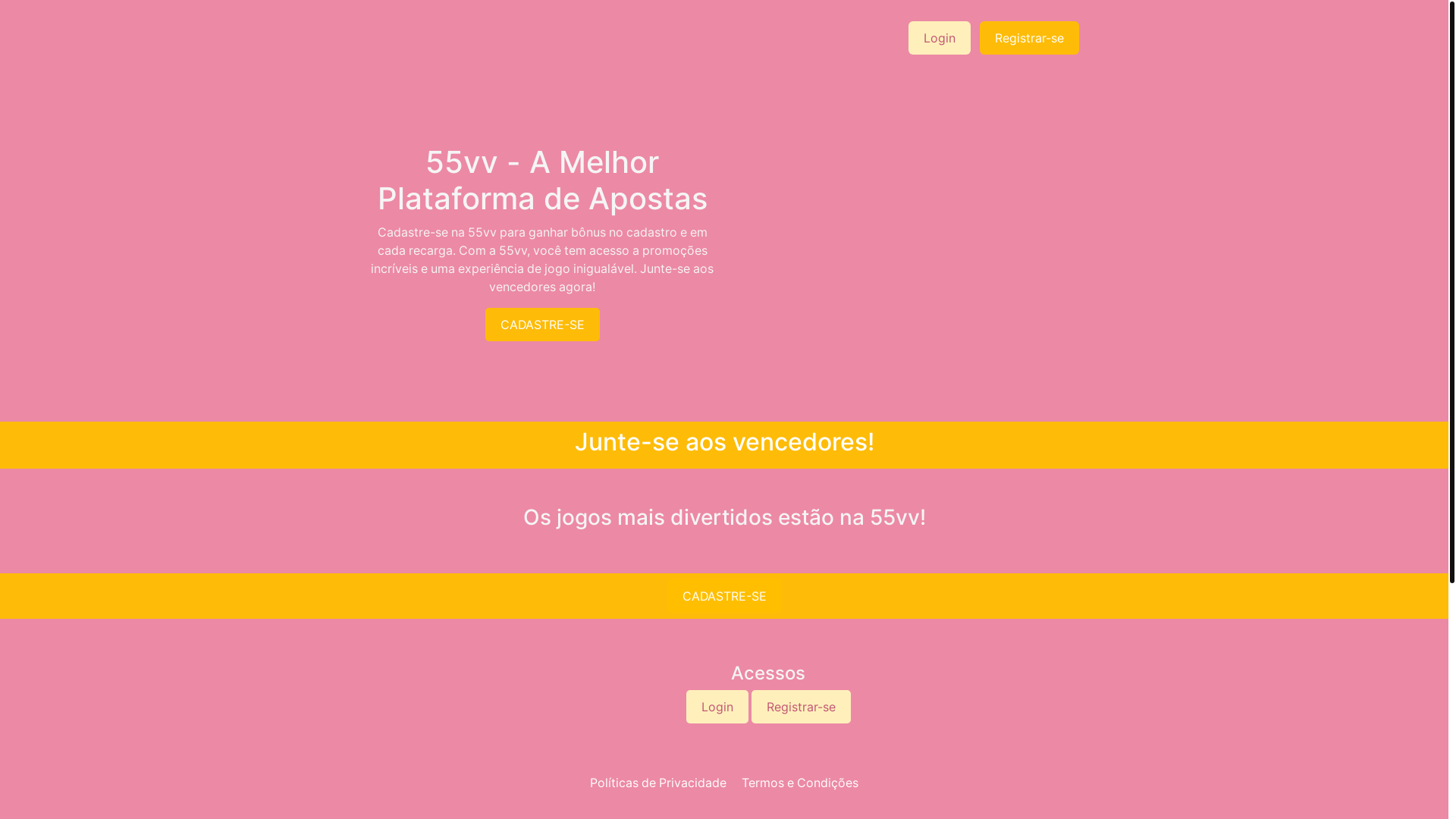 website screenshot of https://55vvbetbr.com/
