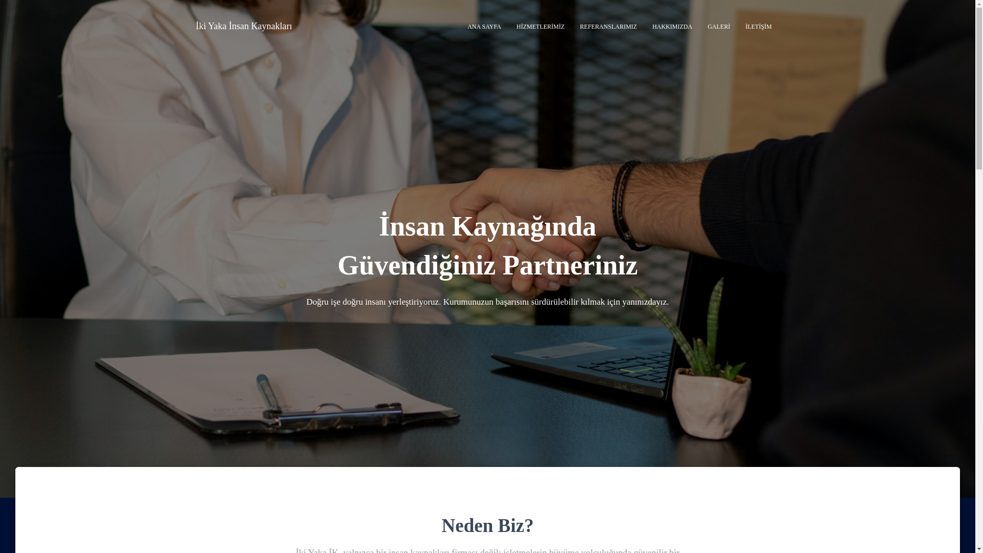 website screenshot of https://ikiyakaikvedanismanlik.com/