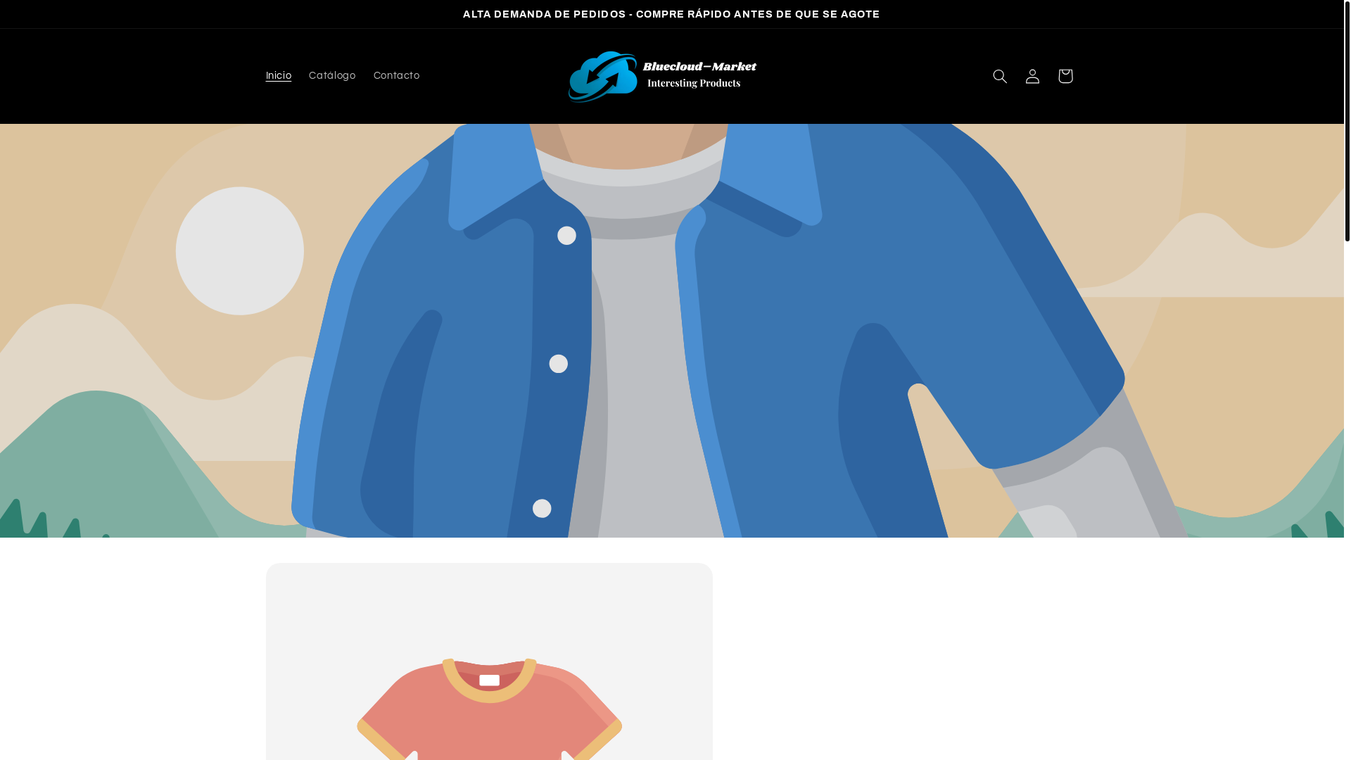 website screenshot of https://bluecloudmarket.com/