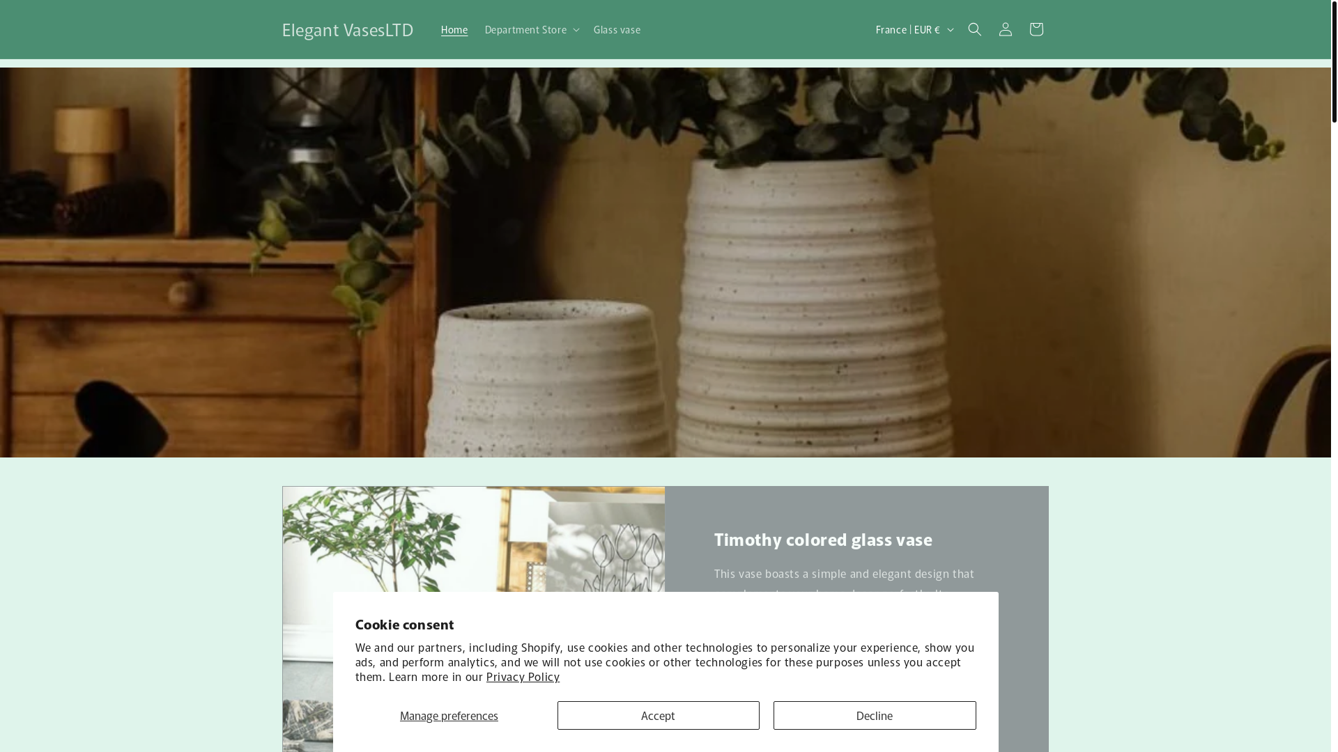 website screenshot of https://eleigar.com/