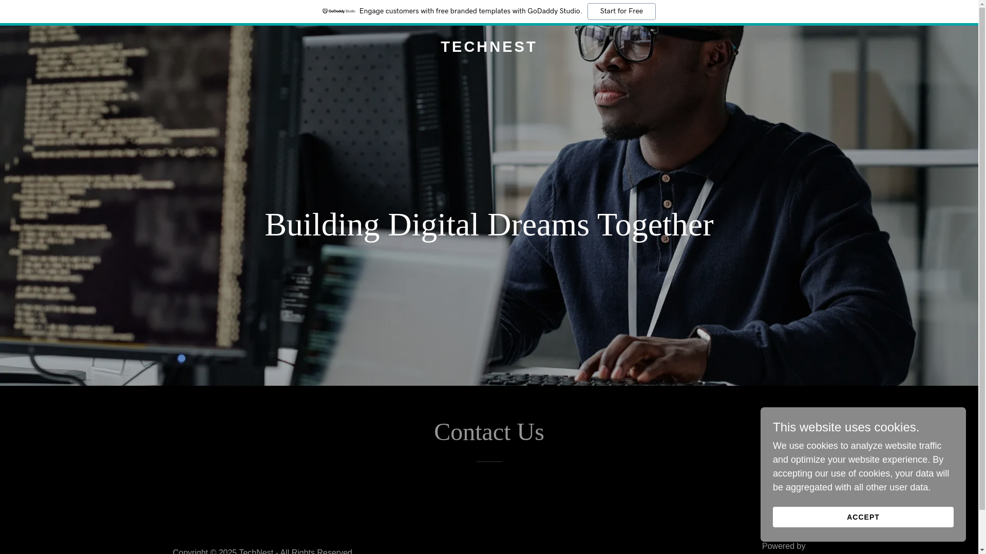website screenshot of https://gotechnest.co.za/
