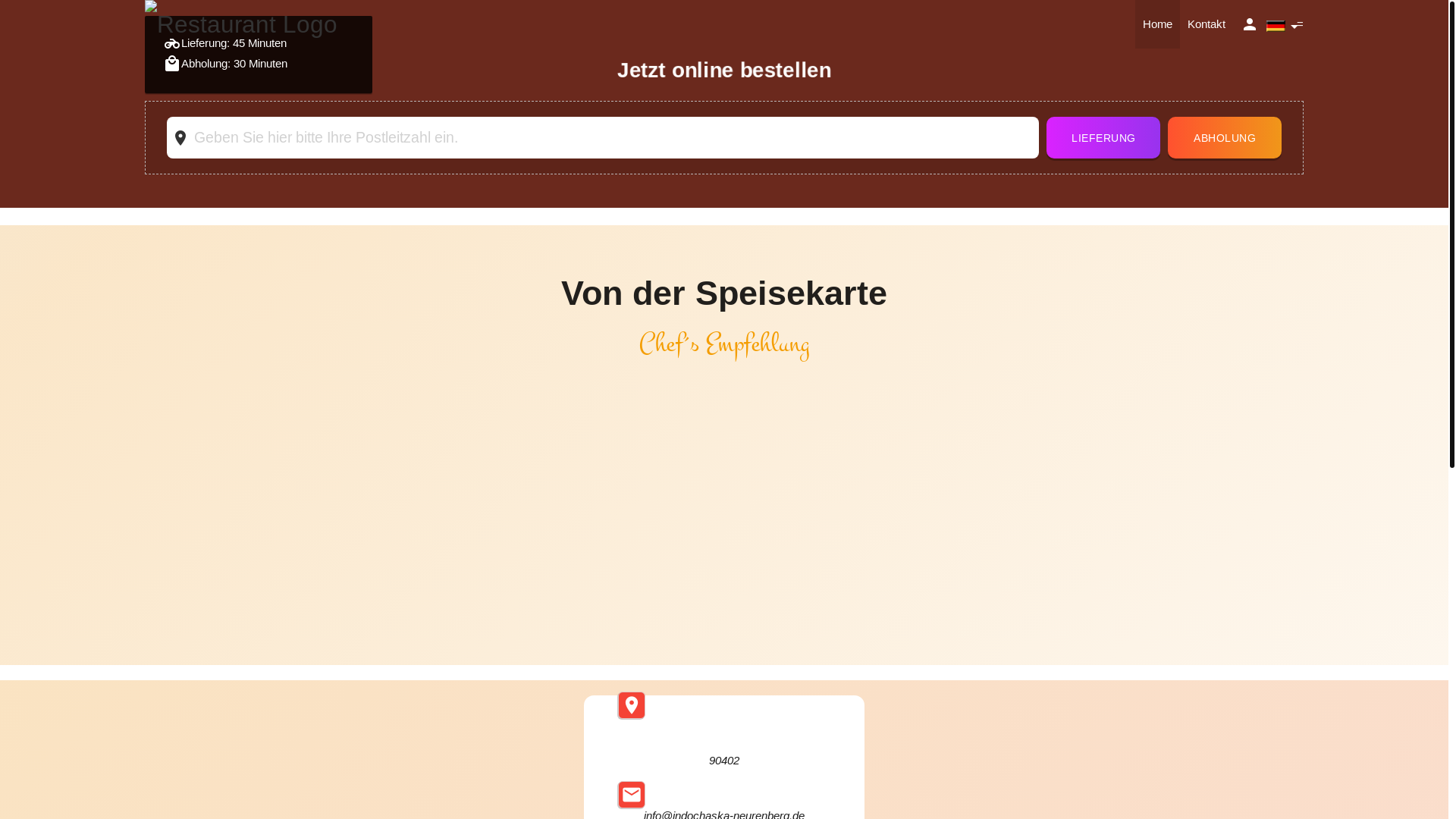 website screenshot of https://mediterraneohomburg.de/