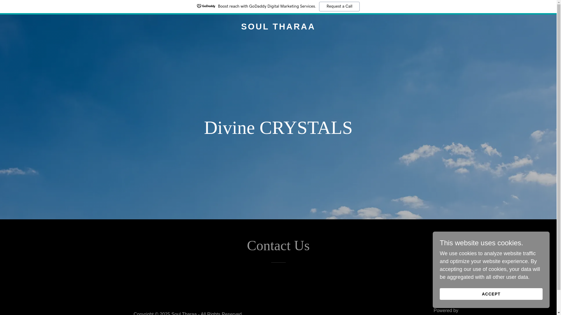 website screenshot of https://soultharaa.in/