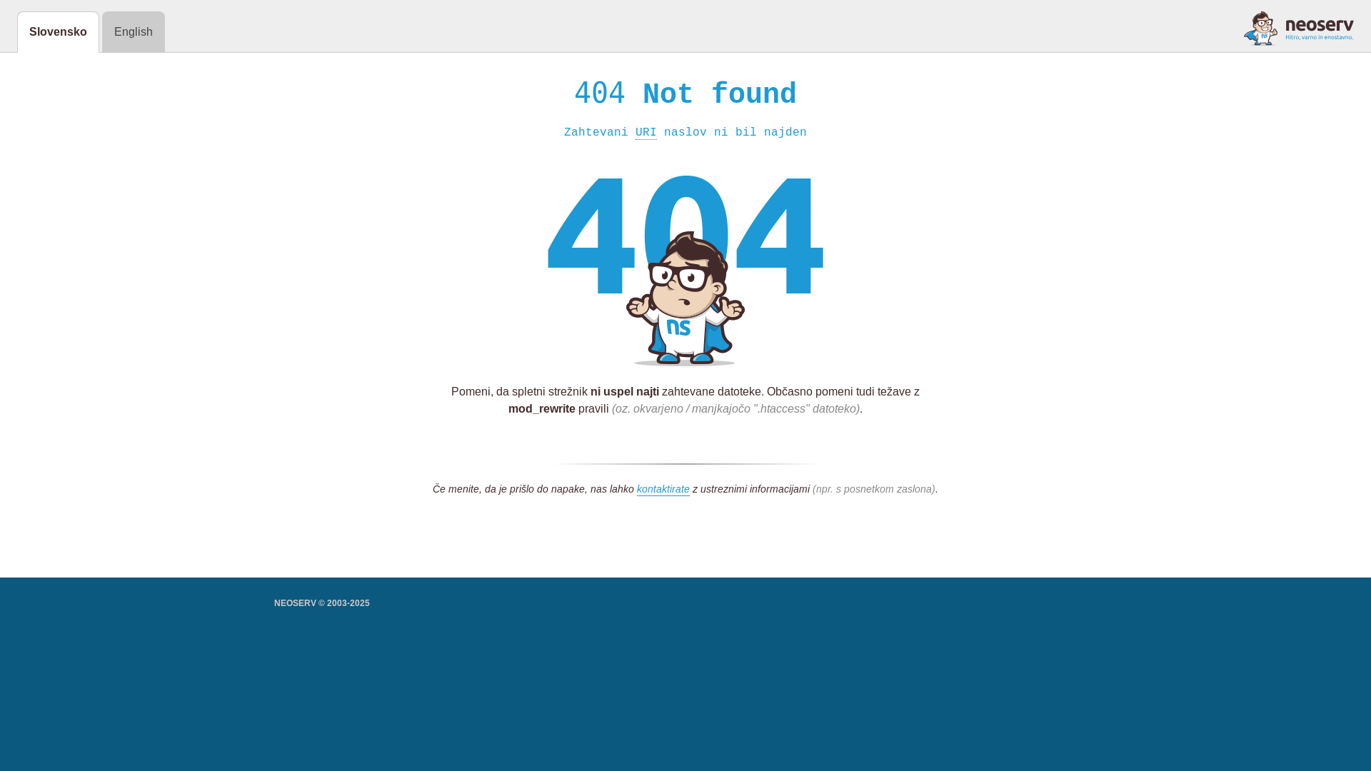 website screenshot of https://texta.si/