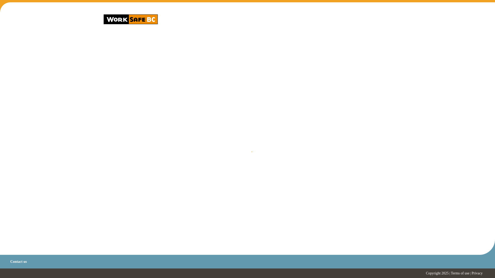 website screenshot of https://workerservice.online.worksafebc.com/