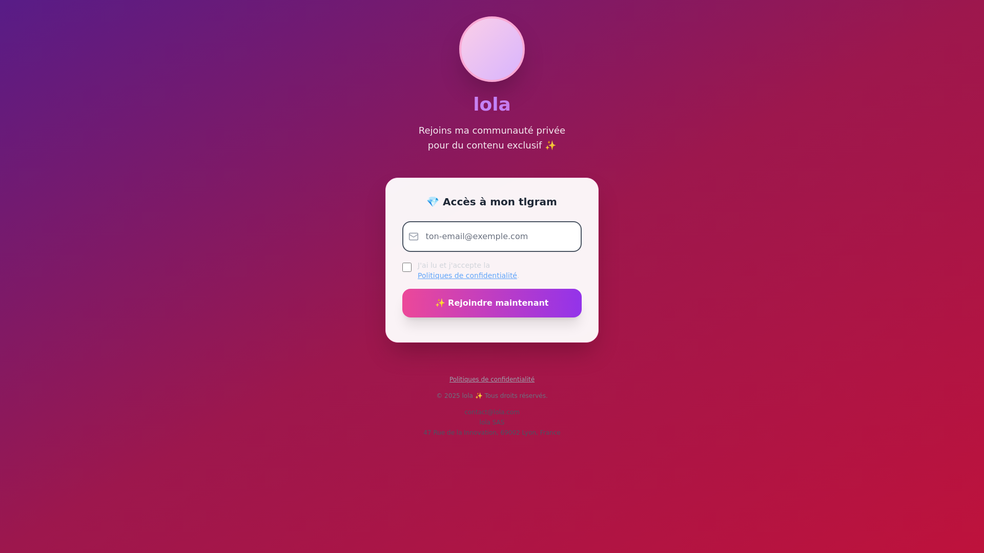 website screenshot of https://lolablog.life/