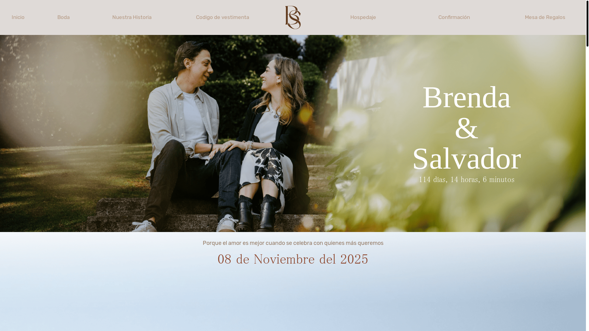 website screenshot of https://brendaysalvador.com.mx/