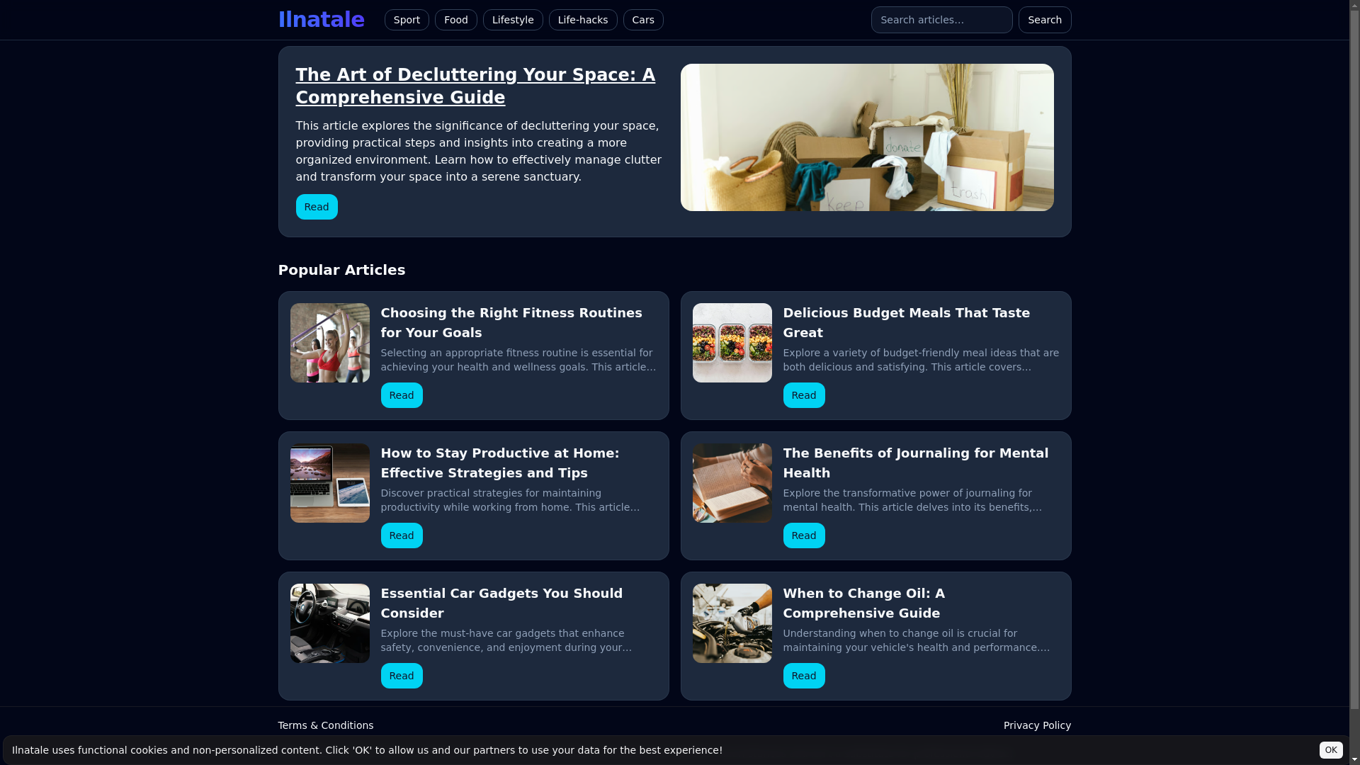website screenshot of https://ilnatale.org/