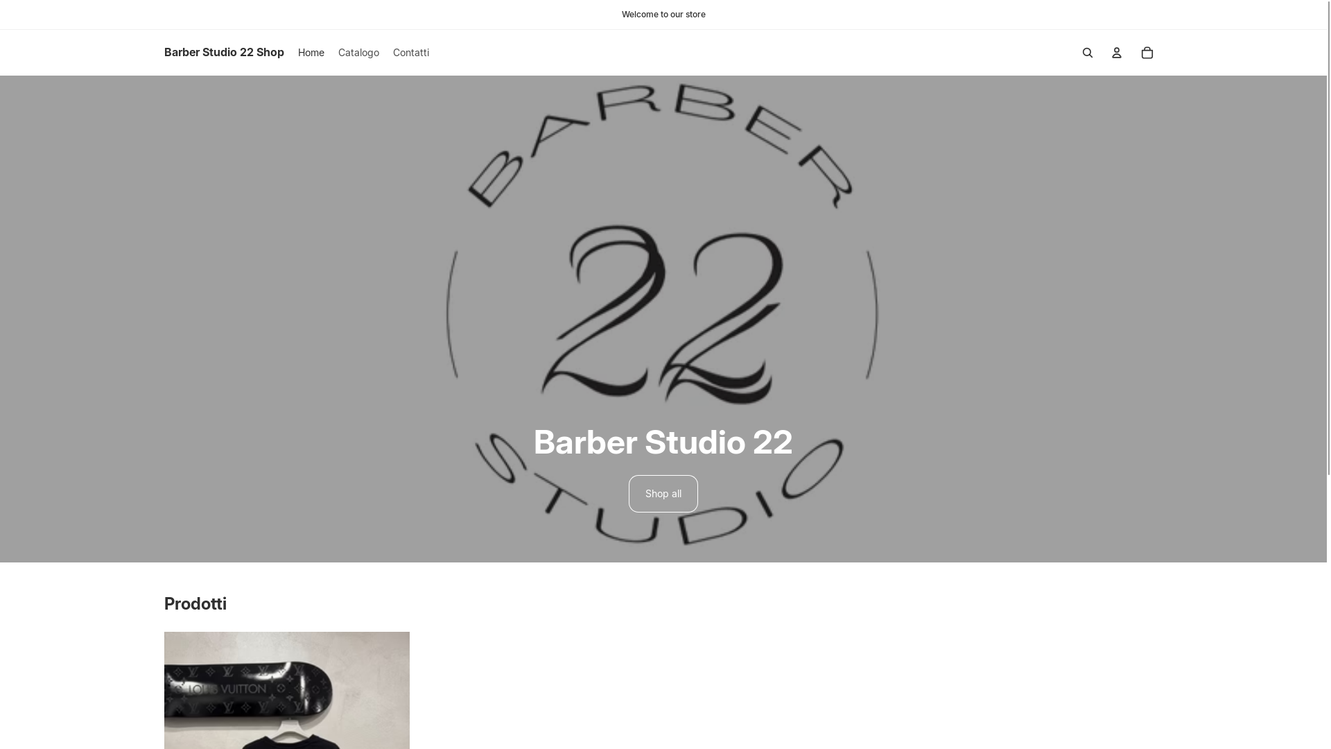 website screenshot of https://barberstudio22.net/