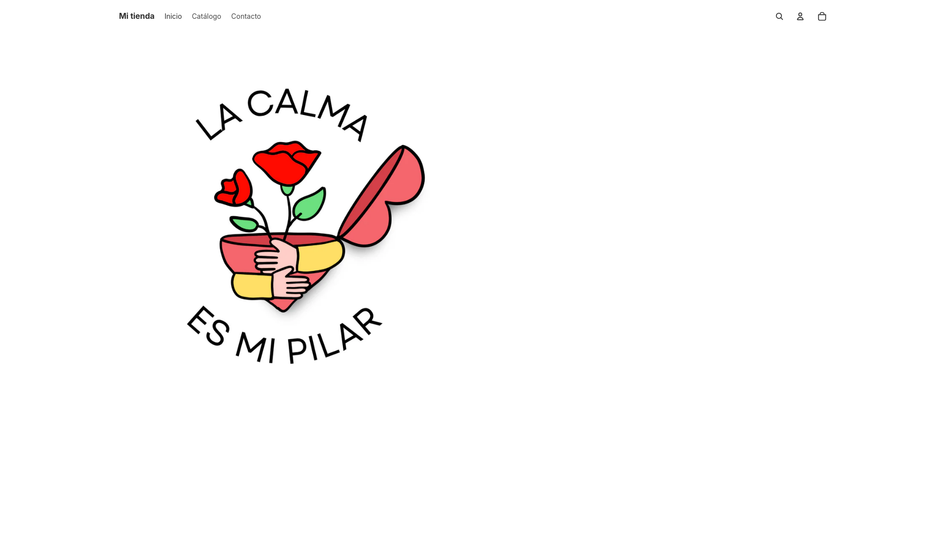 website screenshot of https://lacalmaesmipilar.online/