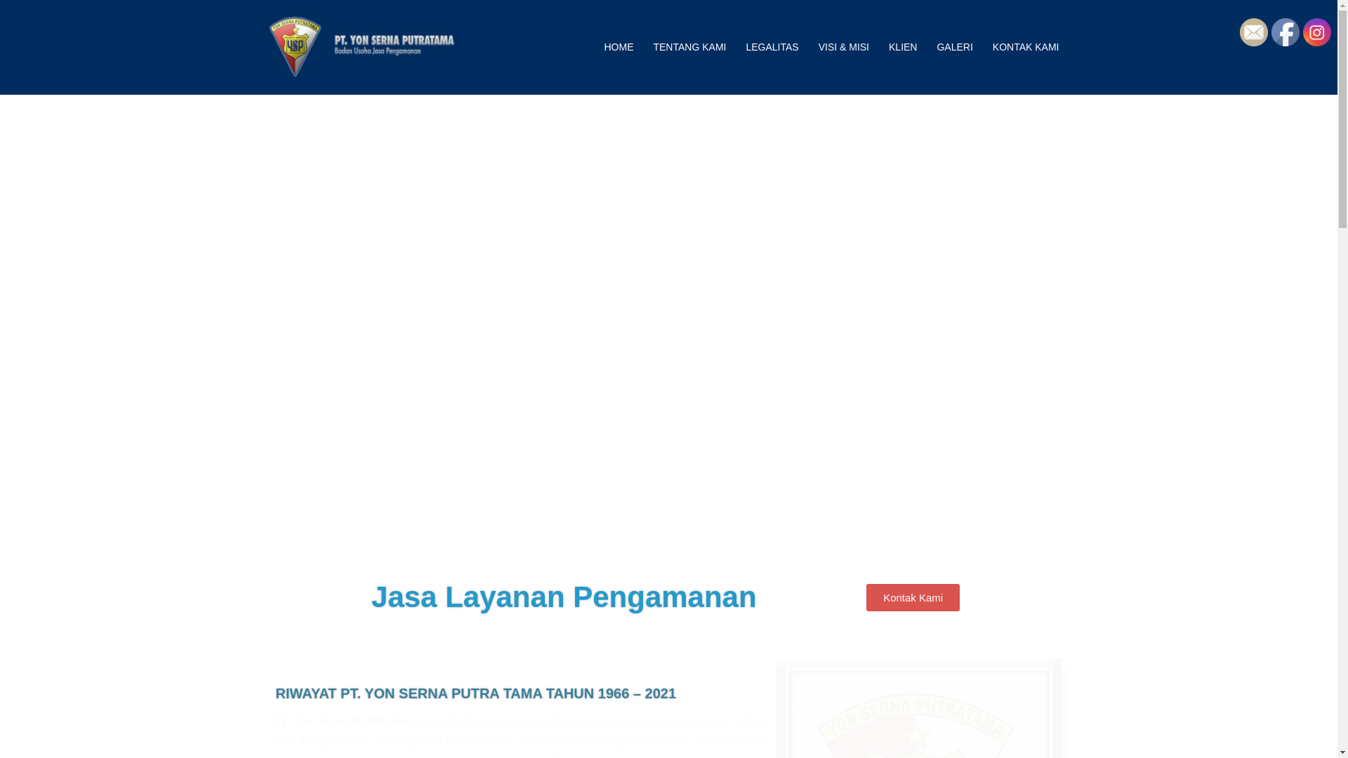 website screenshot of https://yonsernaputratama.id/