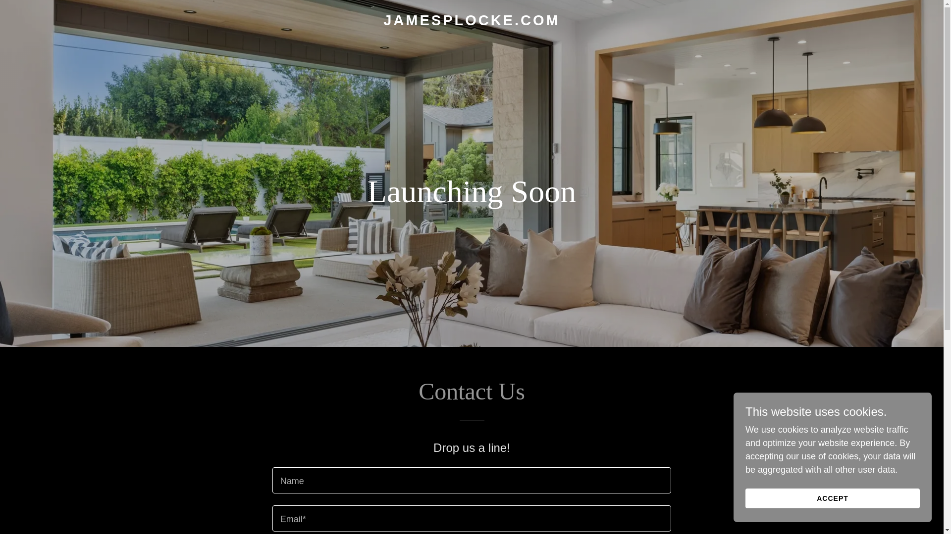 website screenshot of https://jamesplocke.com/