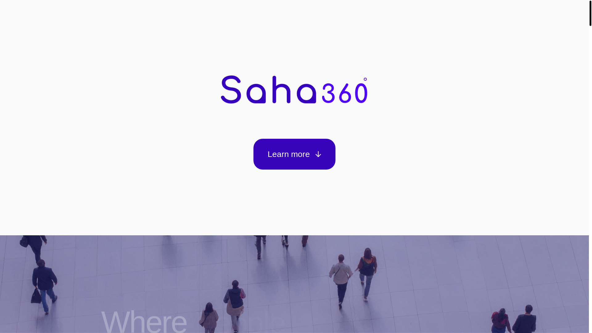 website screenshot of https://saha360.co/