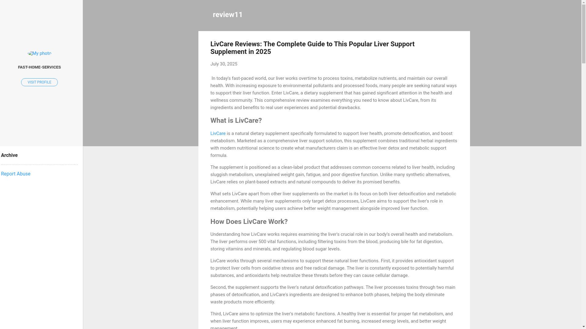website screenshot of https://livcare10.pages.dev/