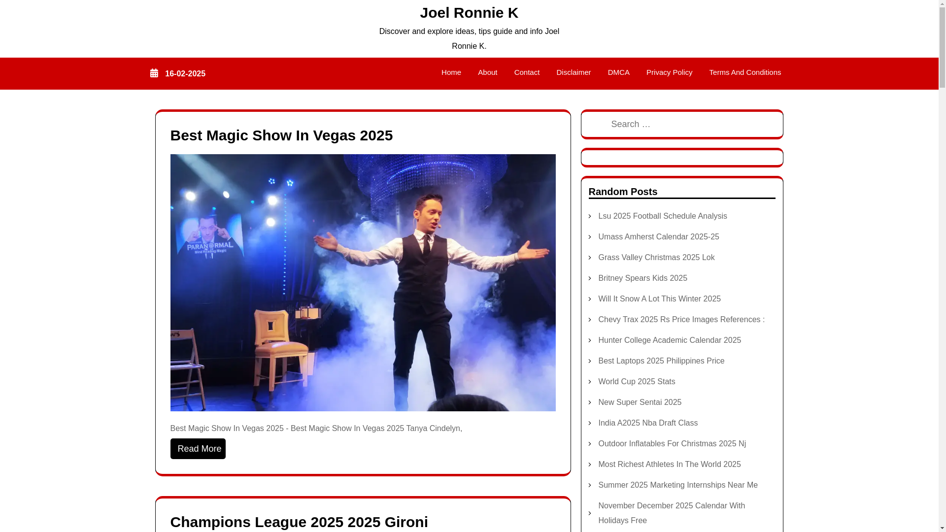website screenshot of https://joelronniek.pages.dev/
