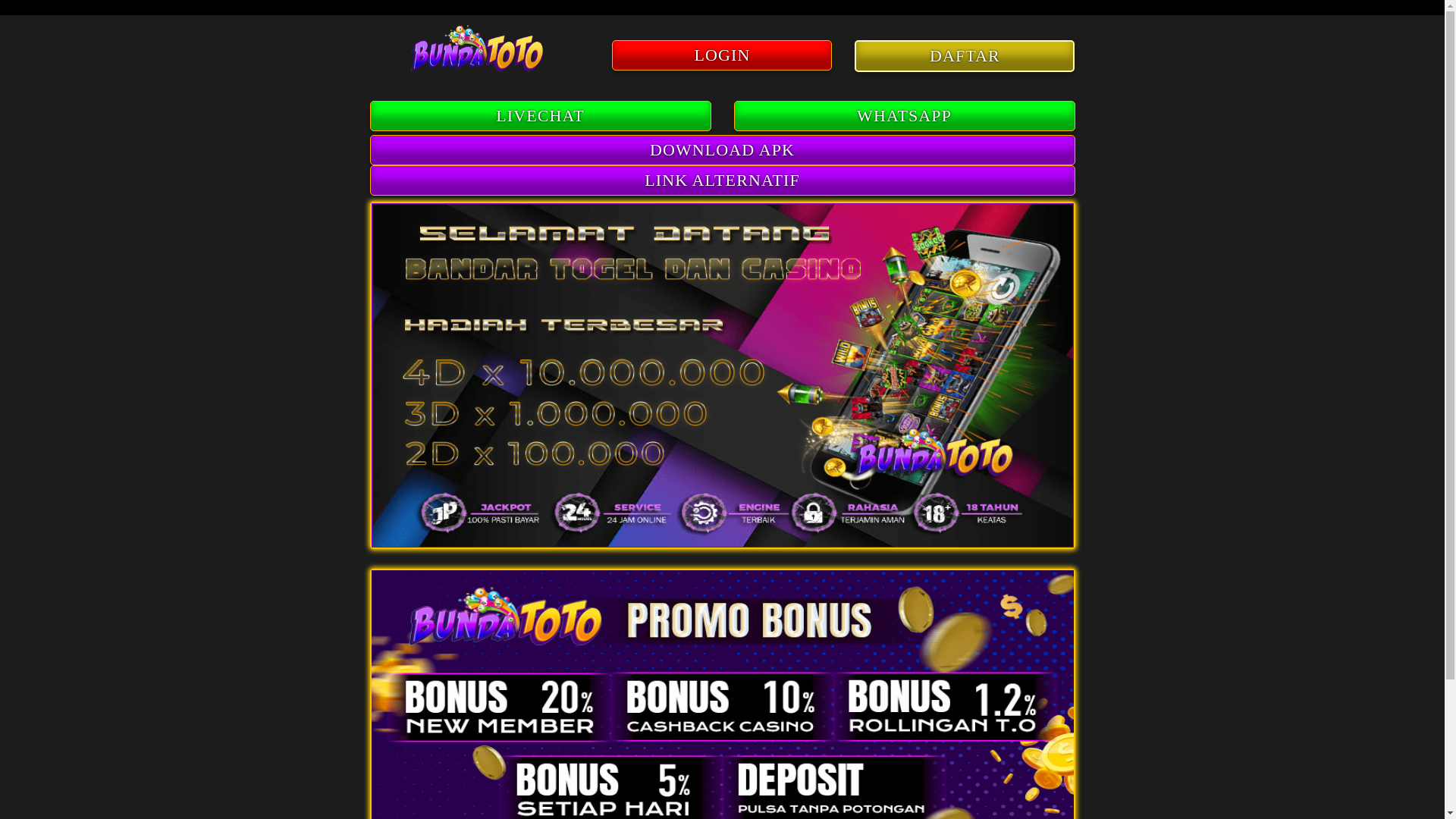 website screenshot of https://bundatotoslot88.pages.dev/