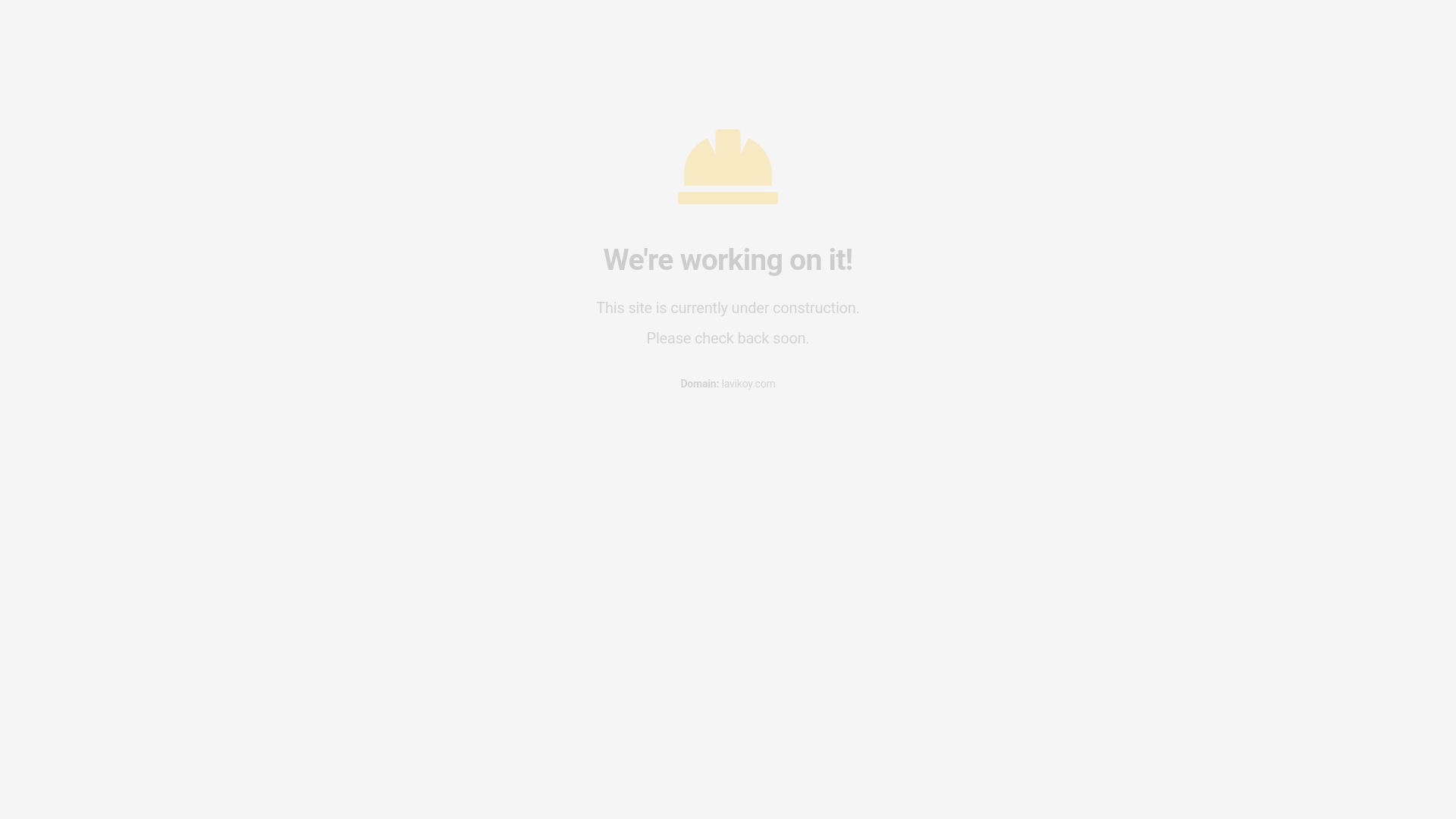 website screenshot of https://lavikoy.com/