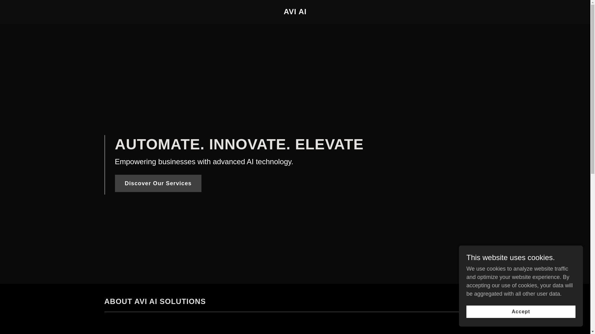 website screenshot of https://aviai.in/