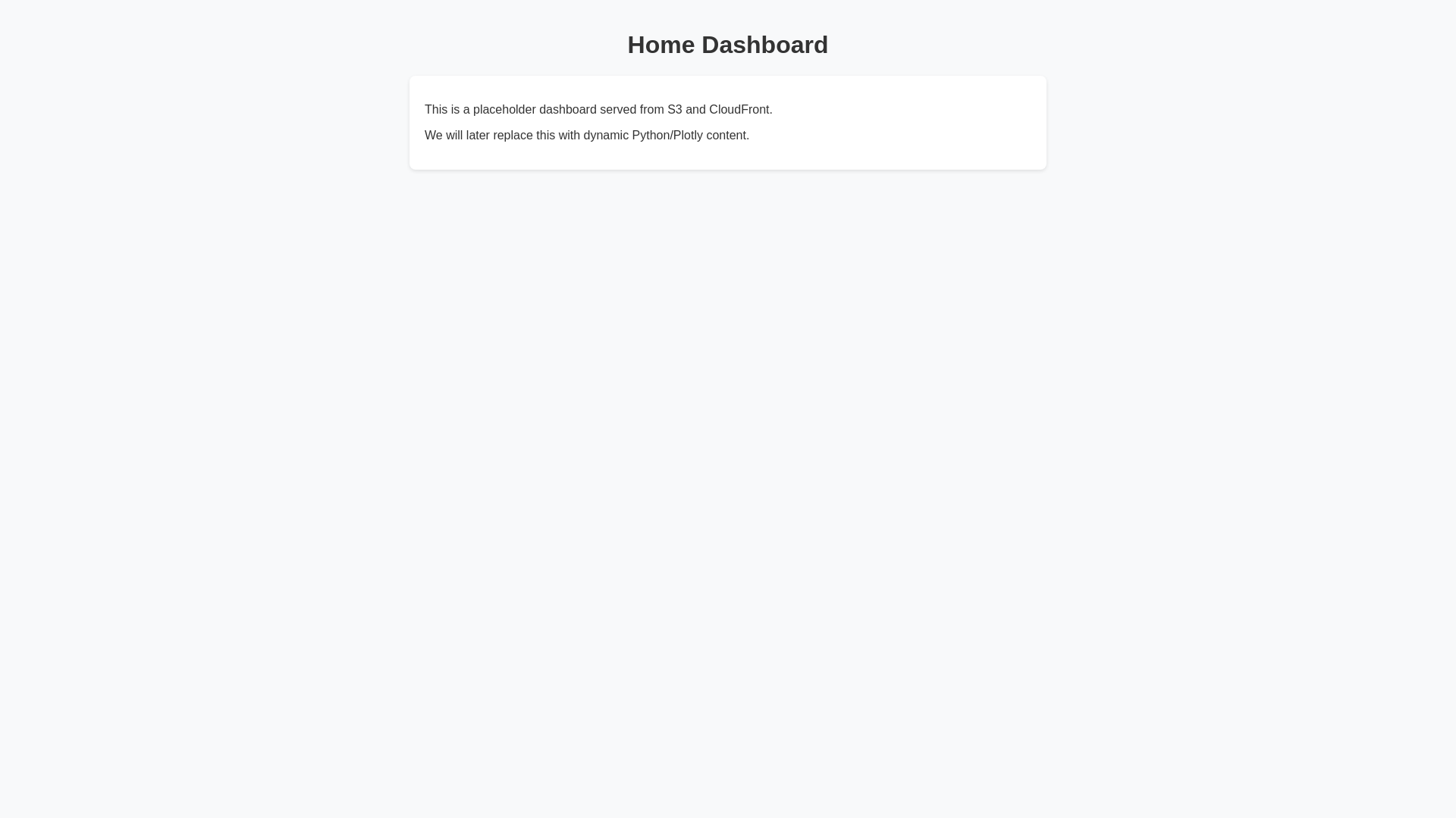 website screenshot of https://homedashboard.io/