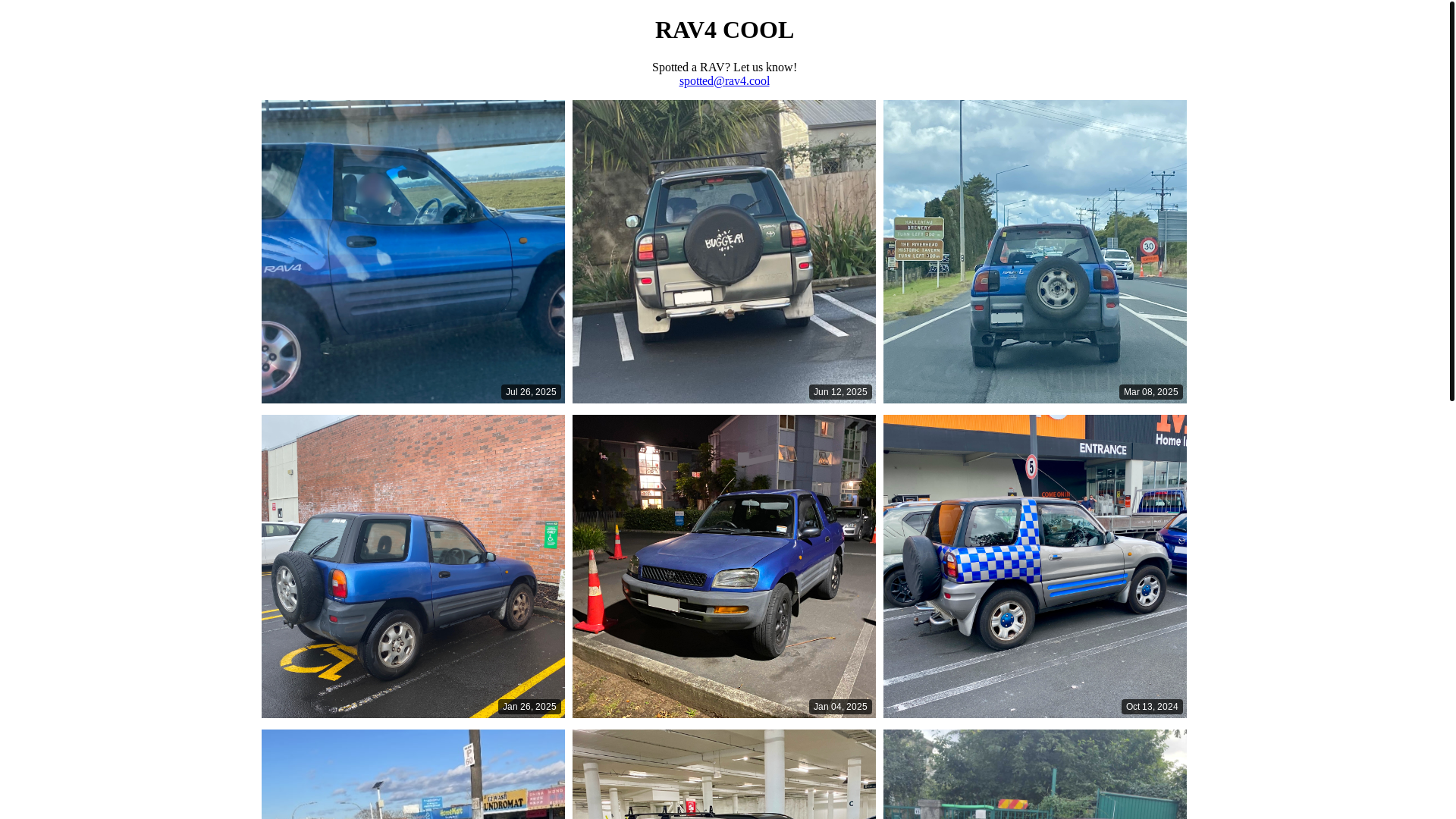 website screenshot of https://rav4cool.pages.dev/