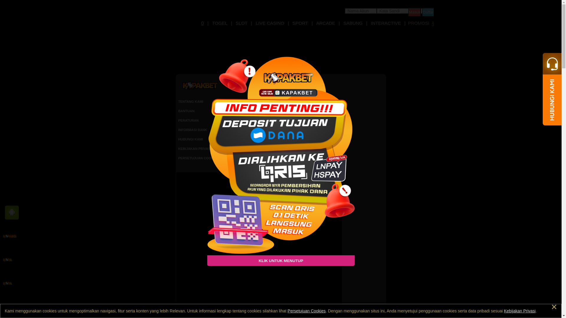 website screenshot of https://kapakjawa.info/