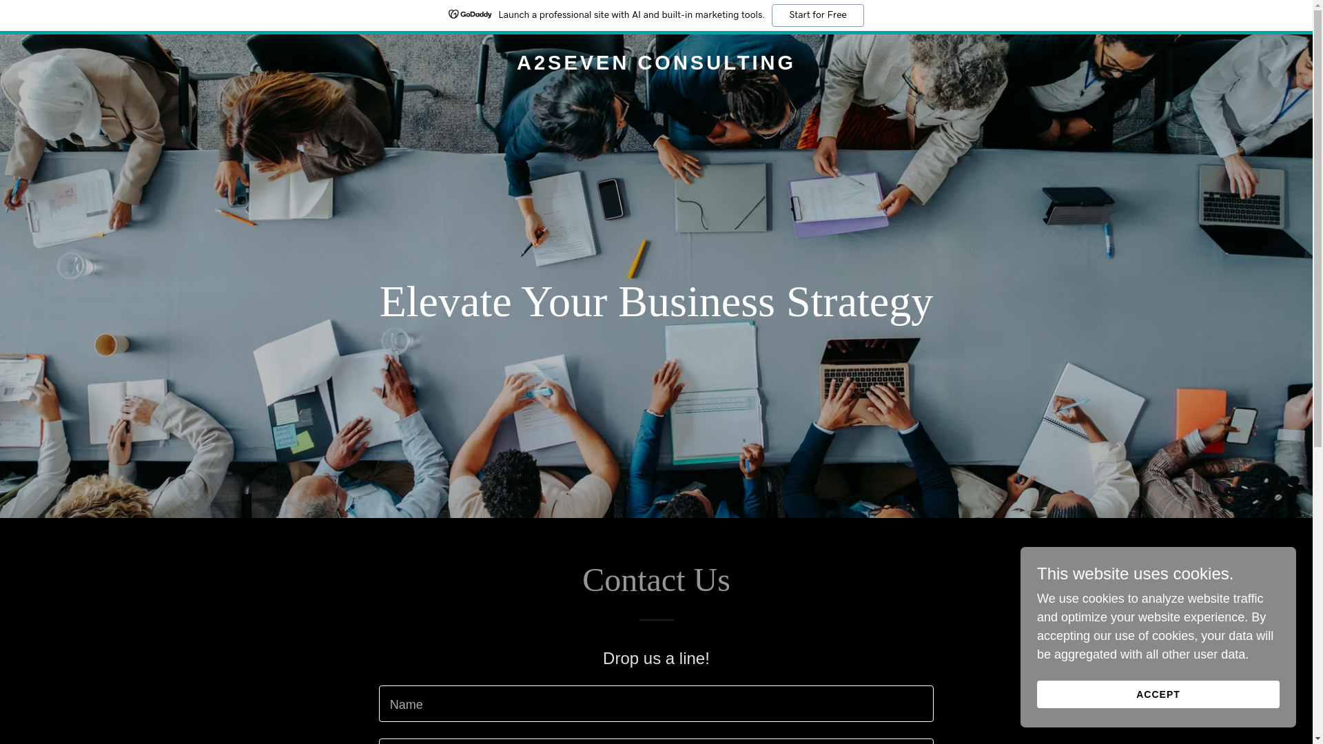website screenshot of https://a2sevenadvising.com/