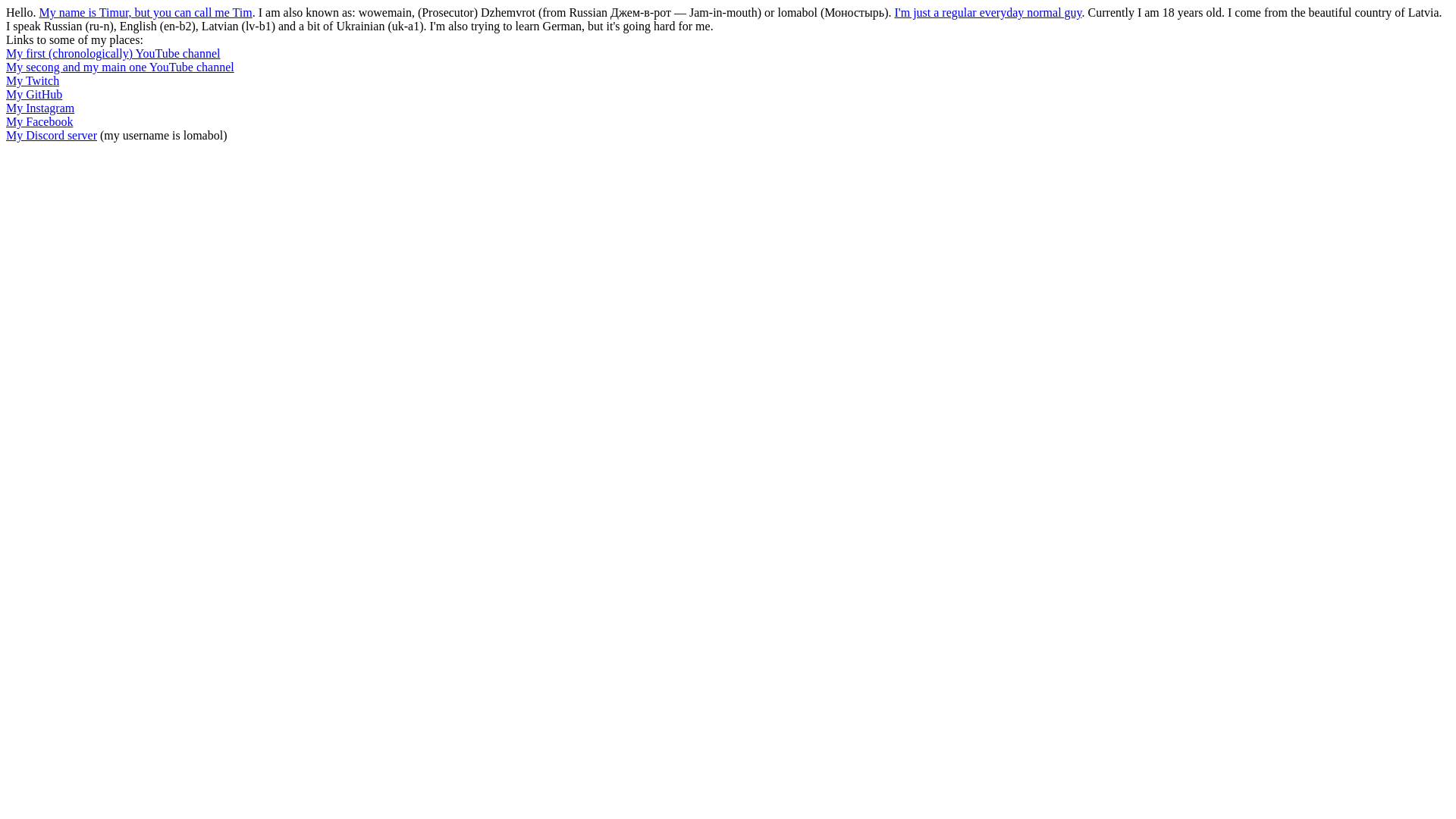website screenshot of https://wowe-main.eu/