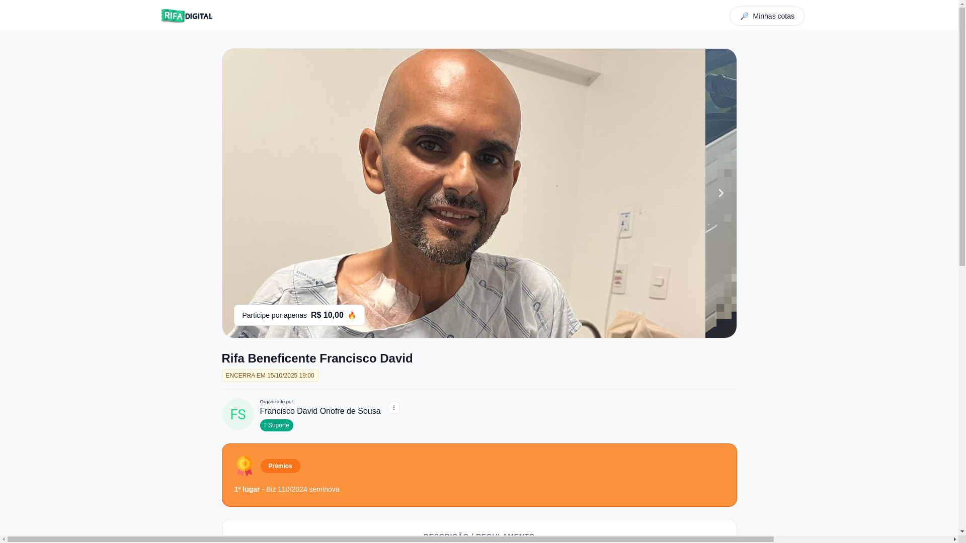 website screenshot of https://rifa.digital/s/qf1eT4LM8XU