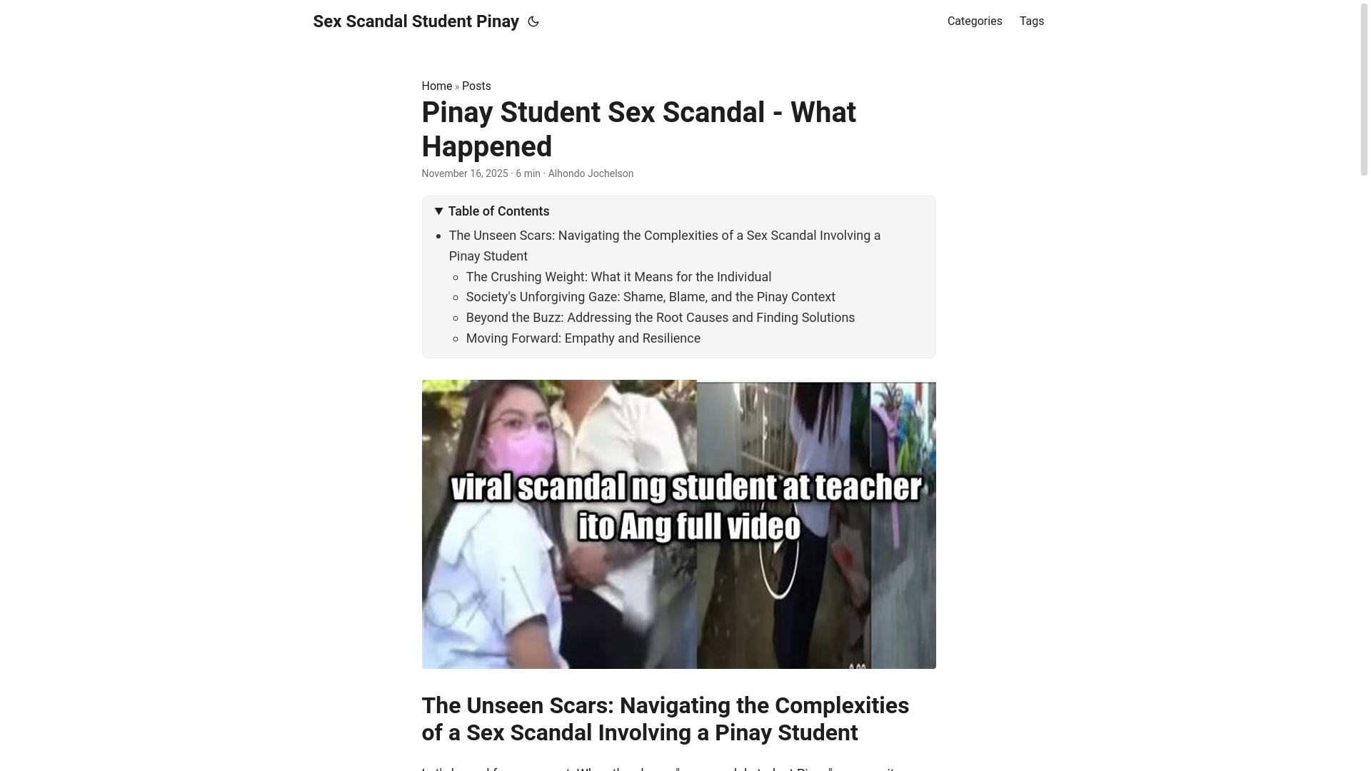 website screenshot of https://sexscandalstudentpinay2.pages.dev/