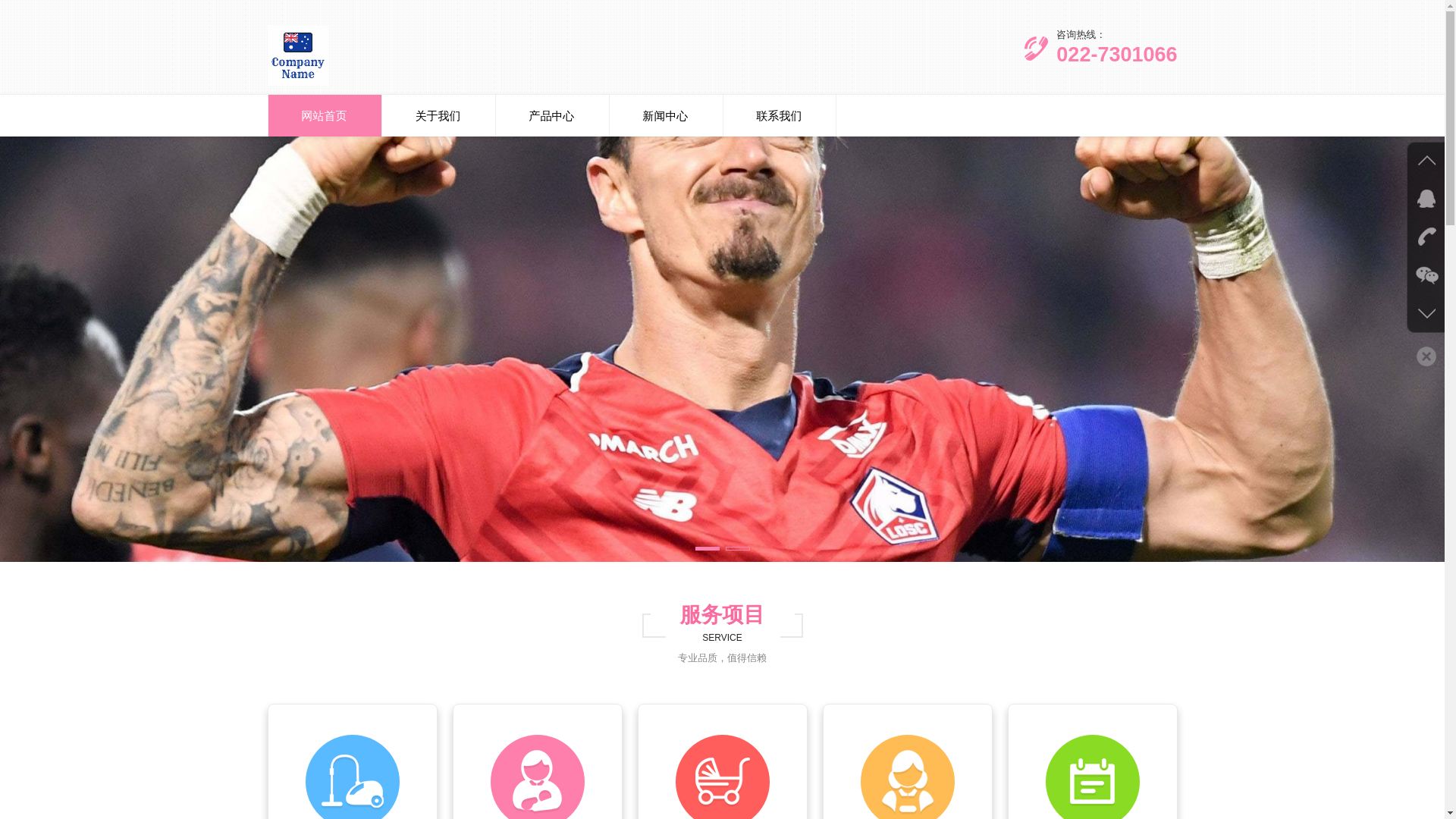 website screenshot of https://seriea-haixing.com/