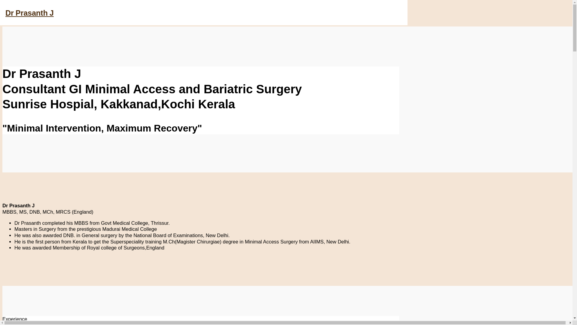 website screenshot of https://drlakshmiradhakrishan.com/