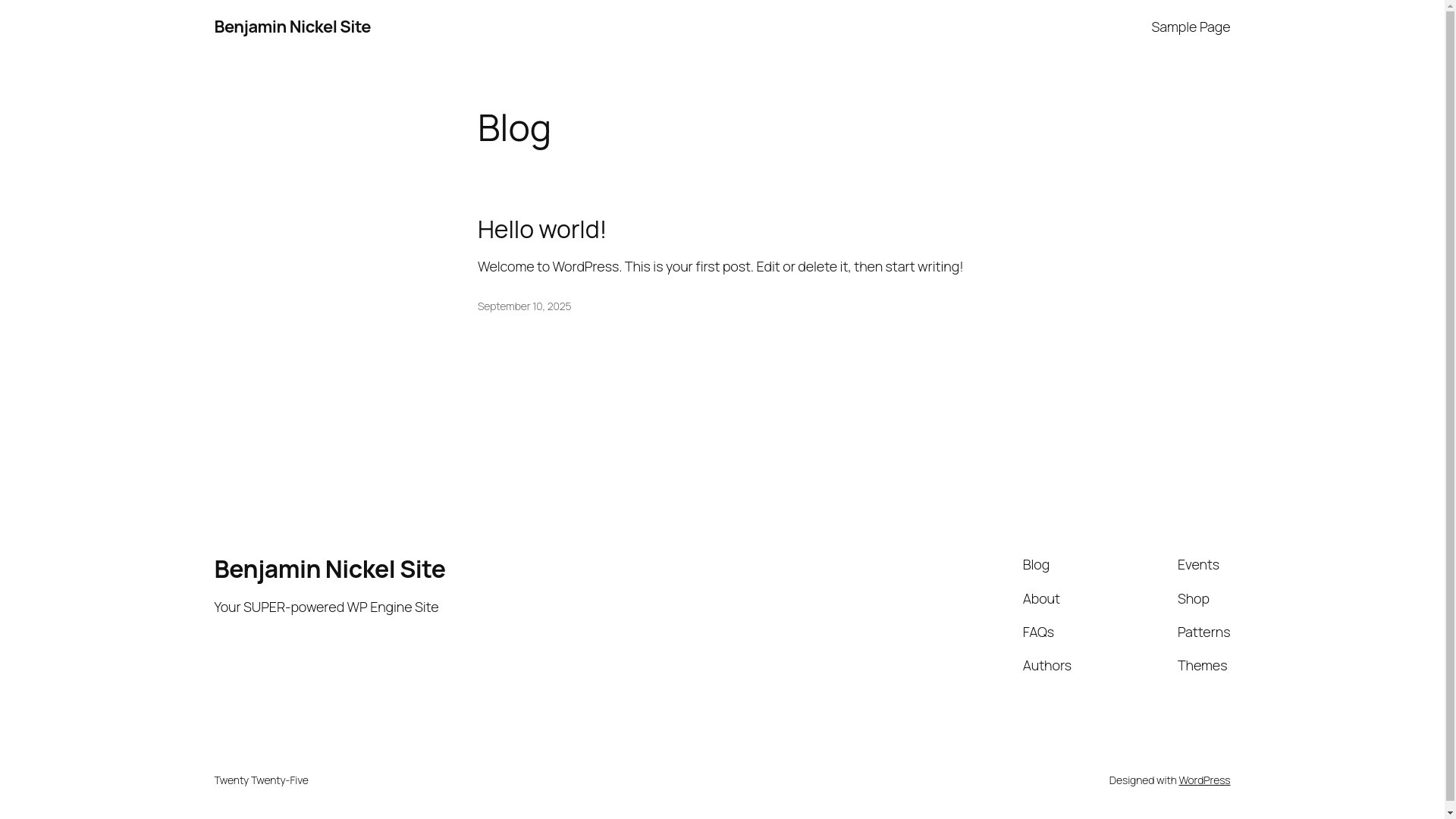 website screenshot of https://frostexref.com/