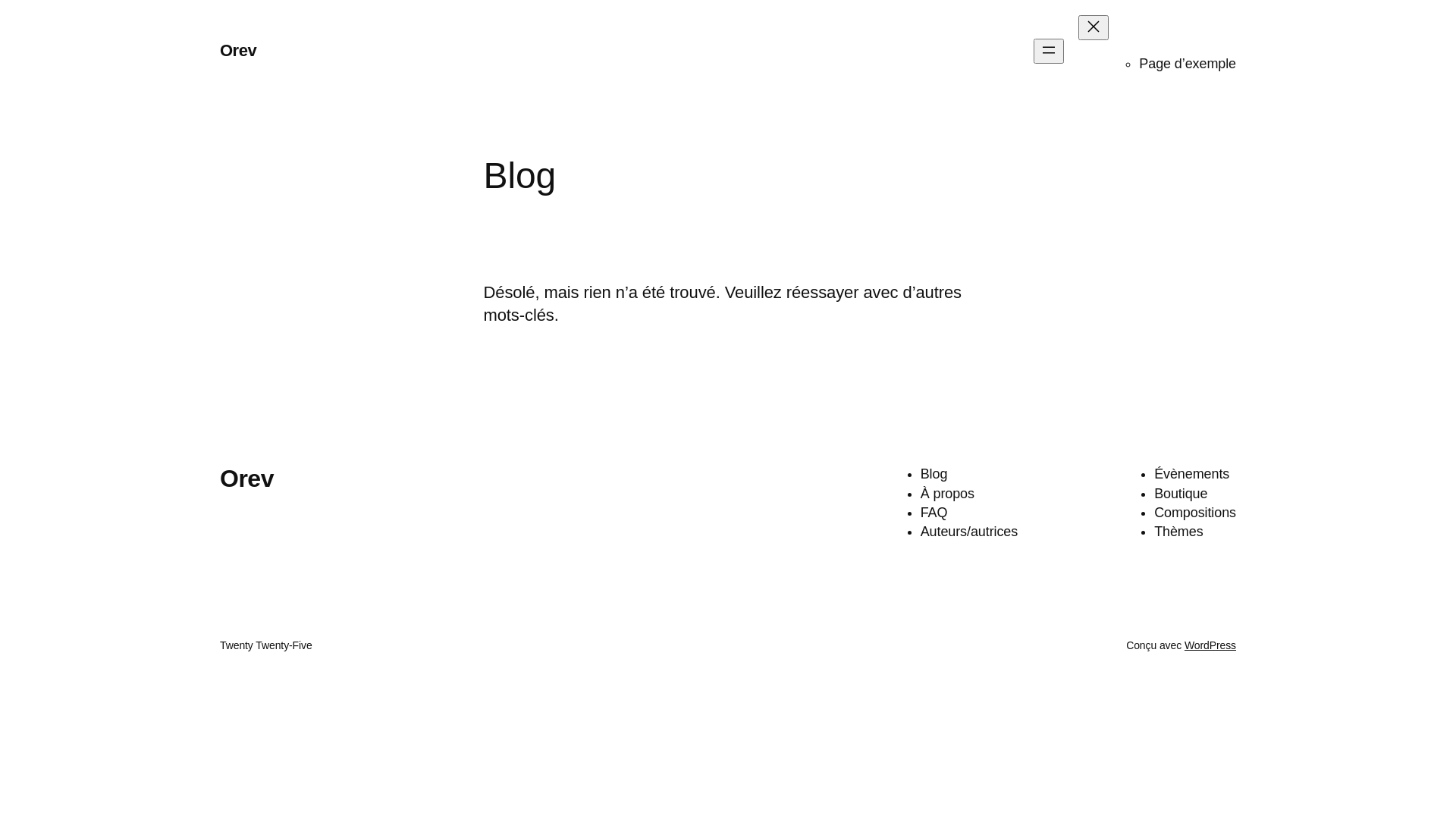 website screenshot of https://orev-biotech.com/