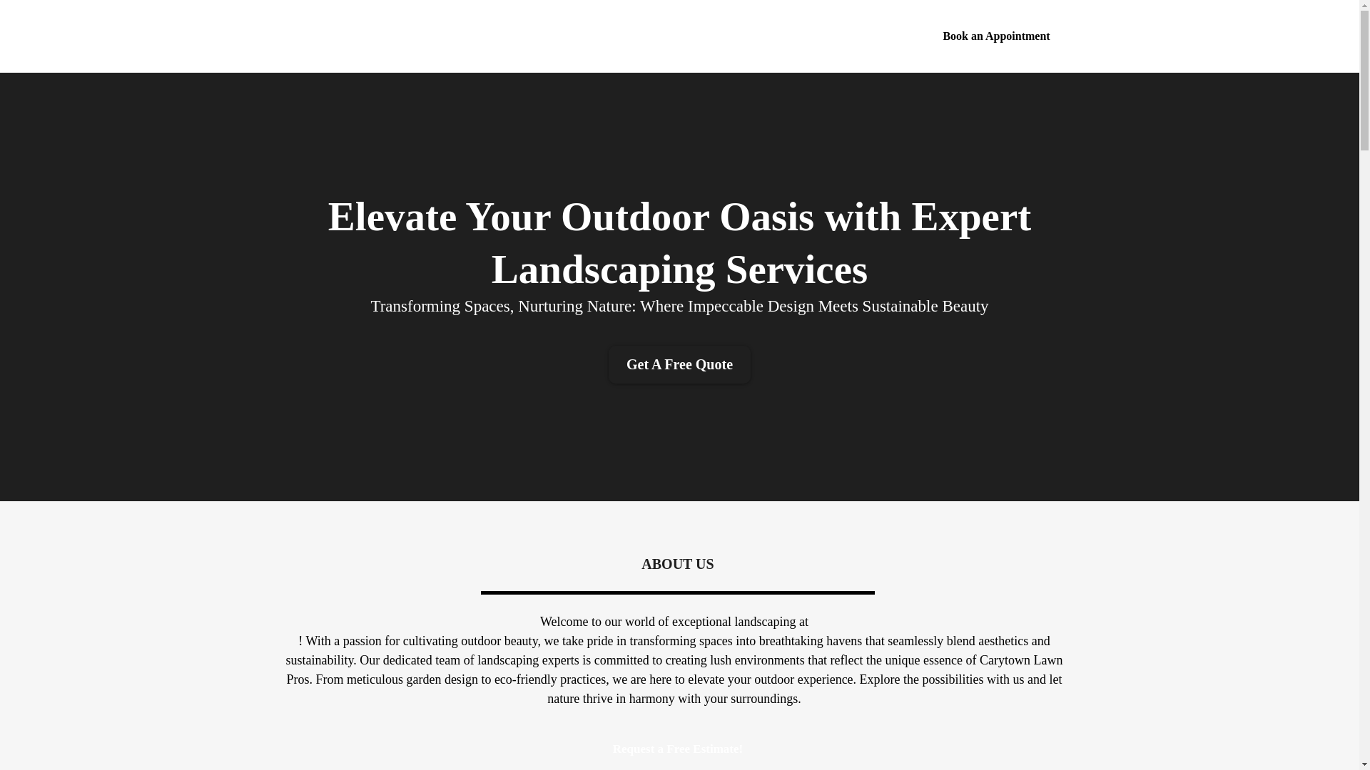 website screenshot of https://carytownlawnpros.com/