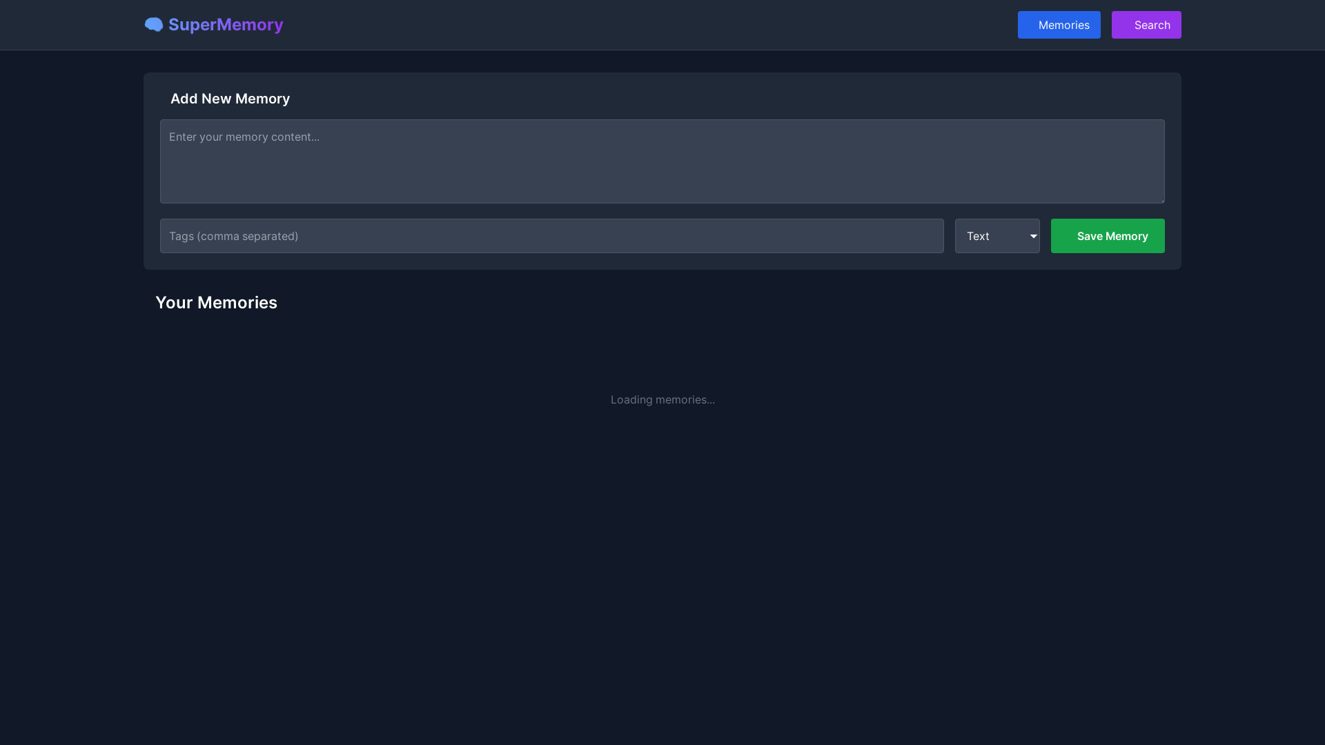 website screenshot of https://supermemory-frontend.pages.dev/