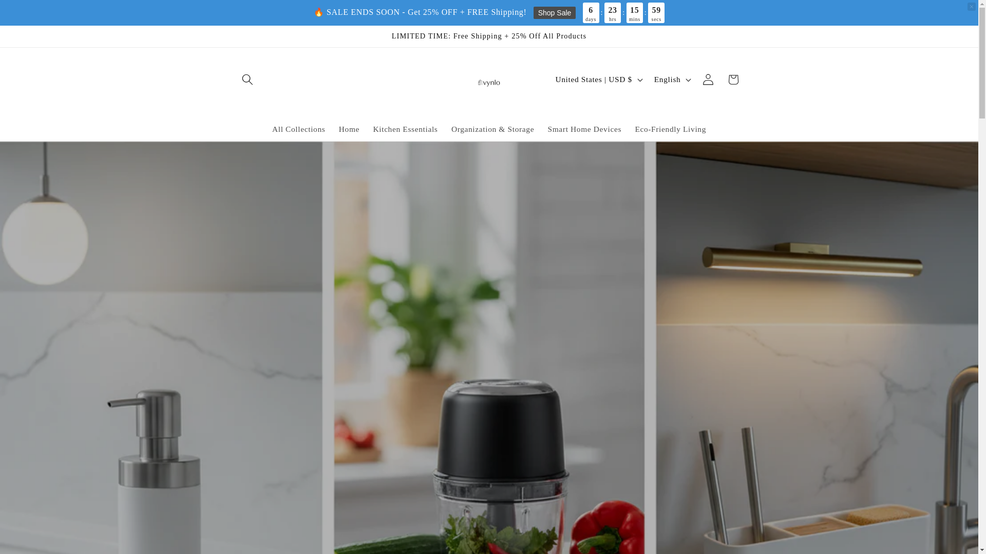 website screenshot of https://vynlostore.com/