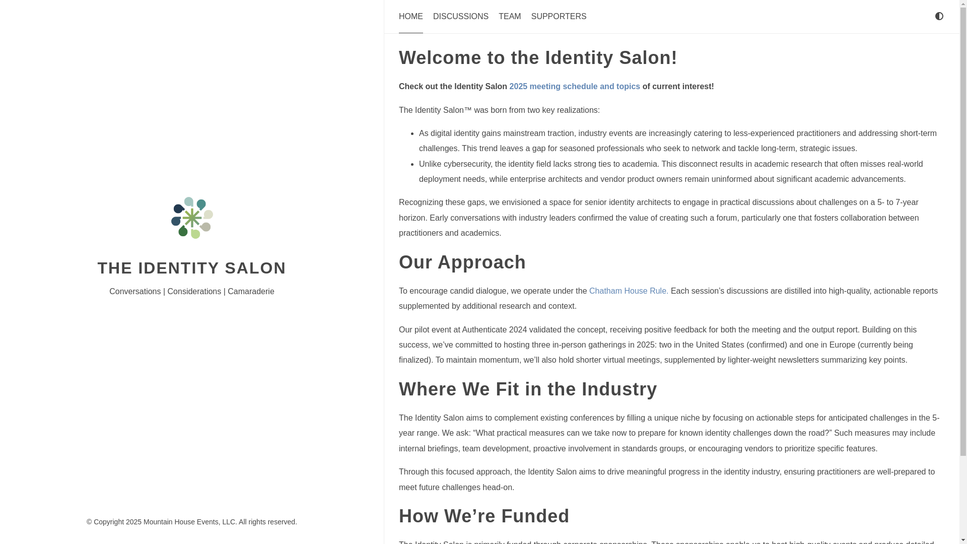 website screenshot of https://theidentitysalon.pages.dev/