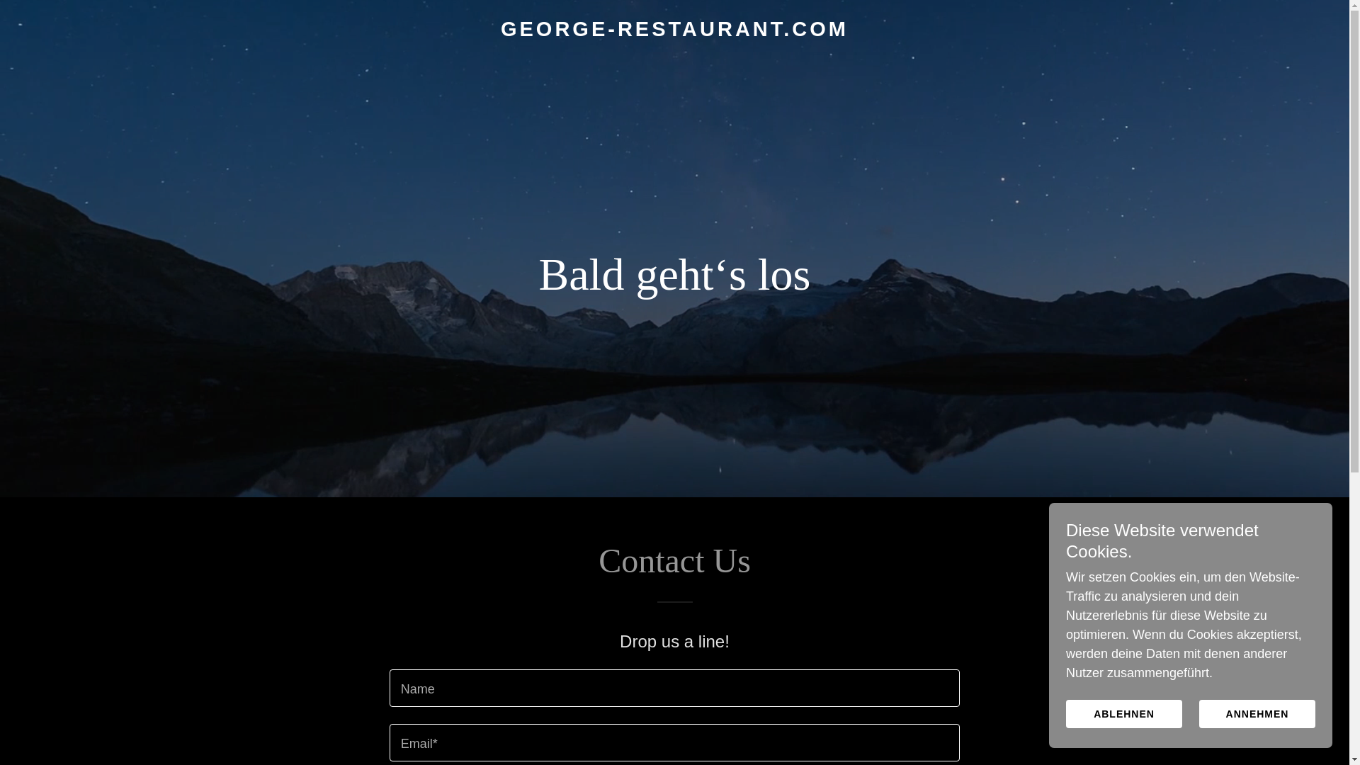 website screenshot of https://george-restaurant.com/