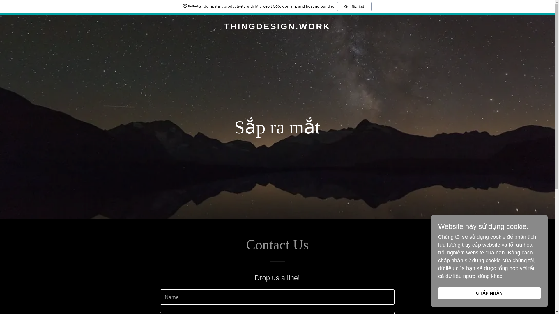 website screenshot of https://thingdesign.work/