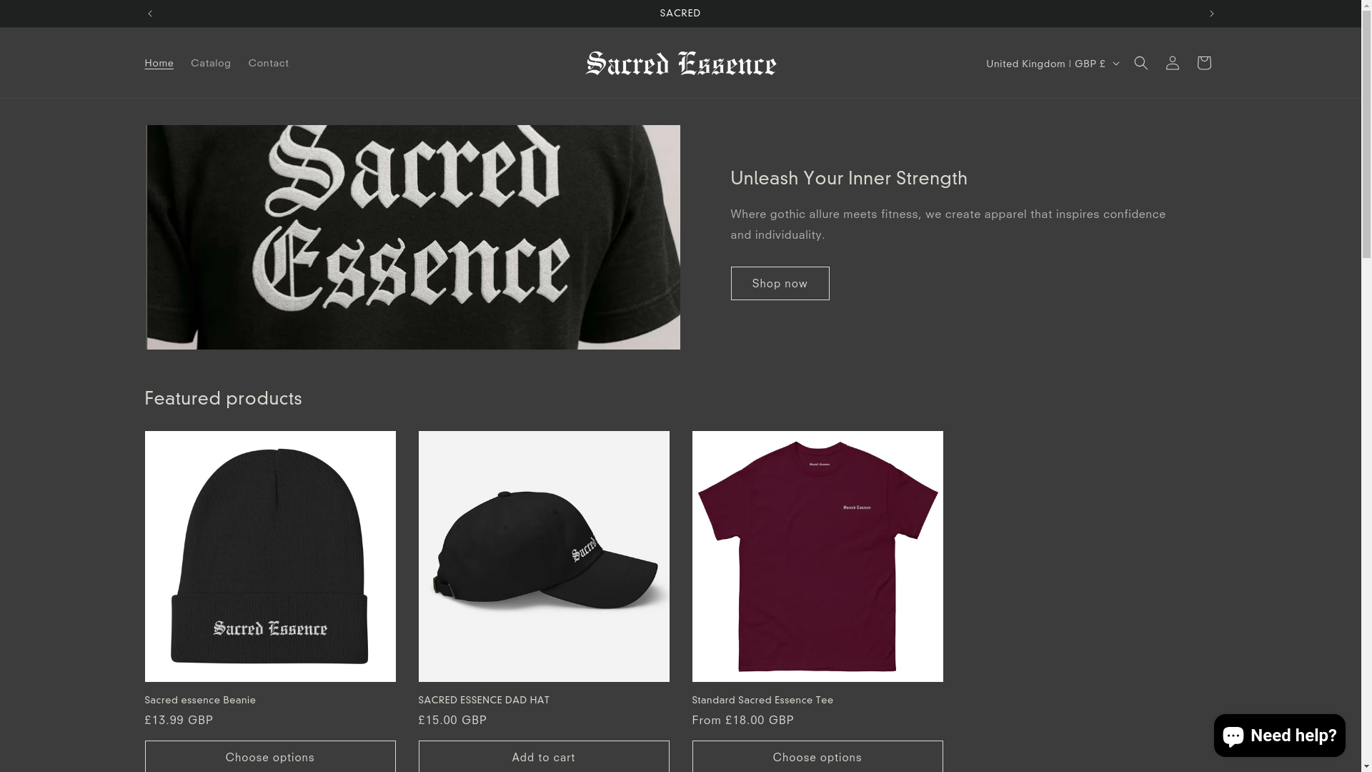 website screenshot of https://72sacred.co.uk/