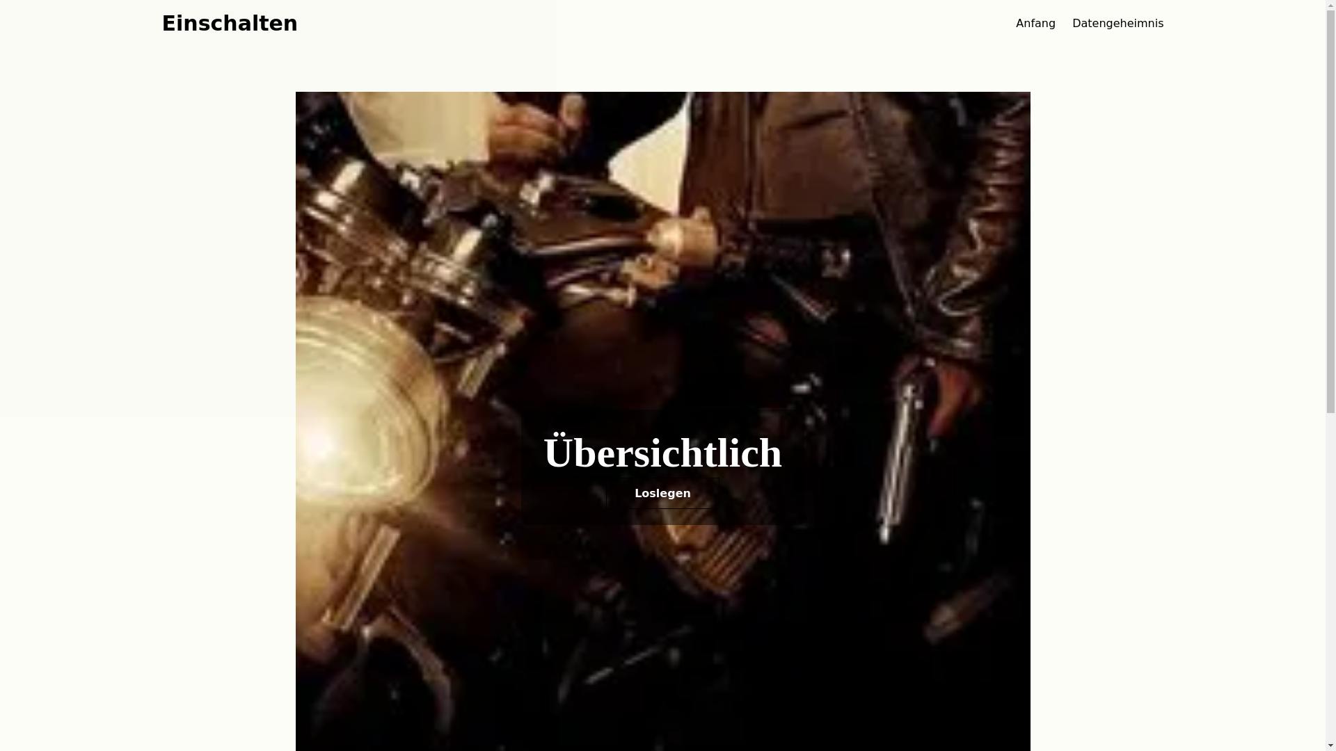 website screenshot of https://einschalten-5aue.pages.dev/