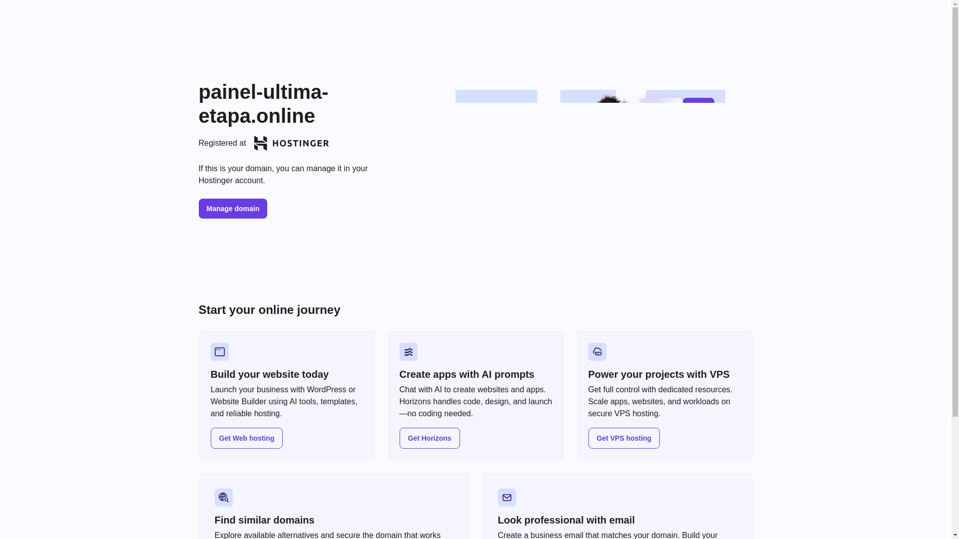 website screenshot of https://painel-ultima-etapa.online/