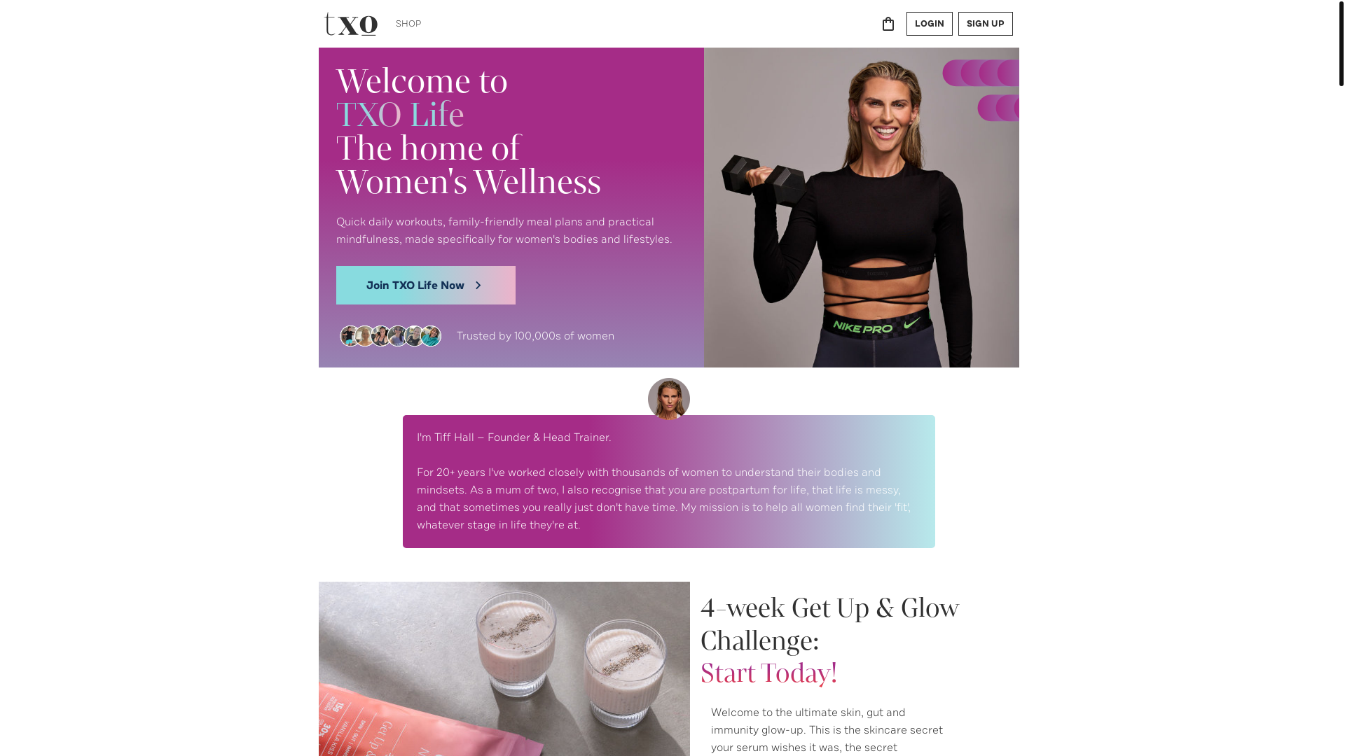 website screenshot of https://mytxo-frontend-staging.pages.dev/