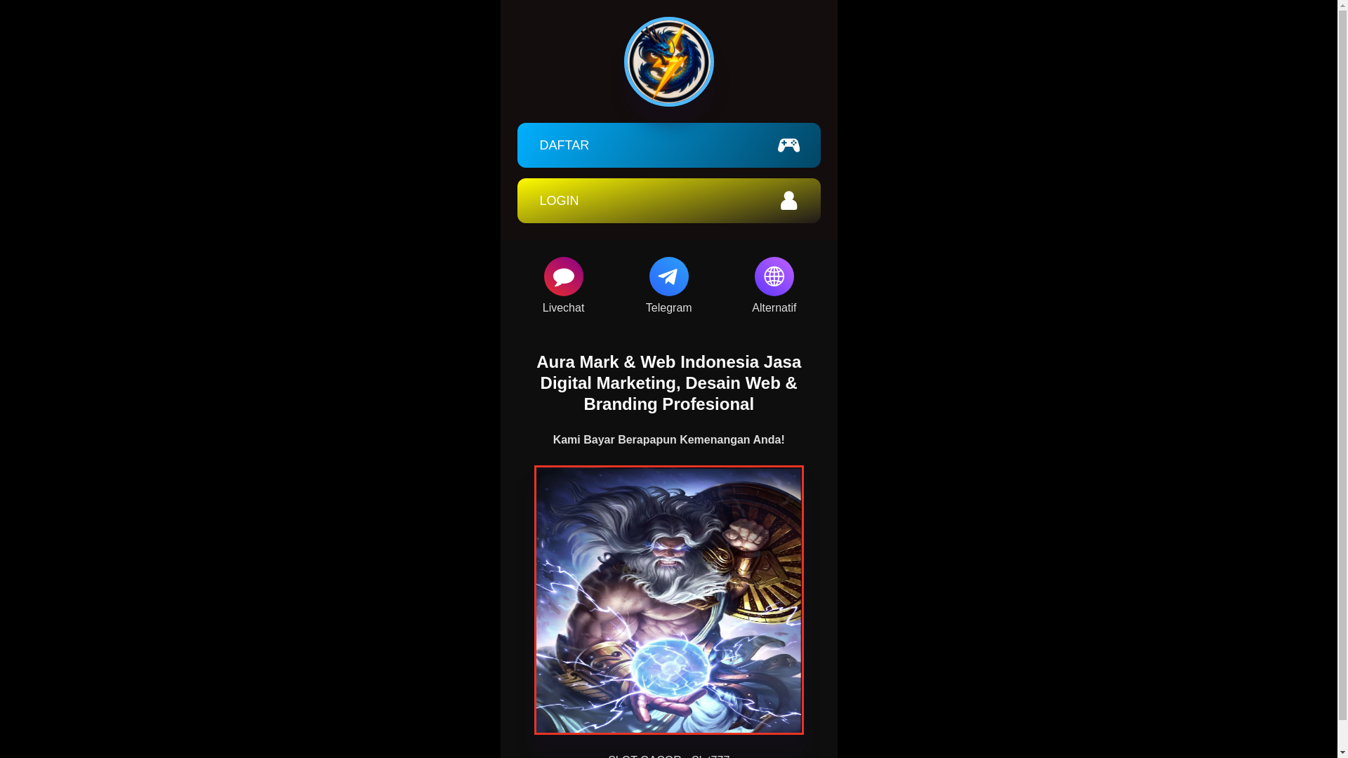 website screenshot of https://auramarkandweb-1.pages.dev/