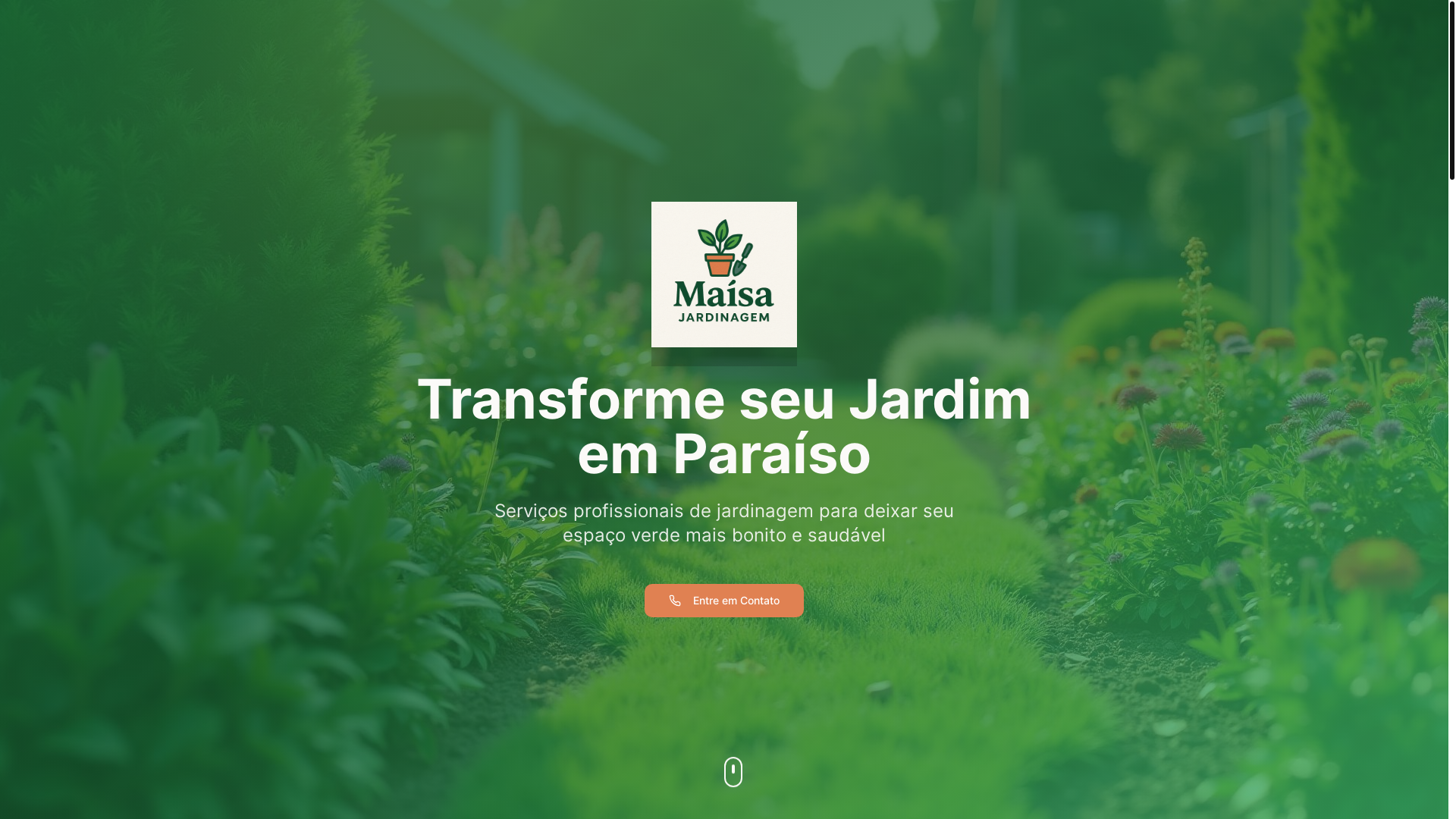 website screenshot of https://maisajardinagem.site/