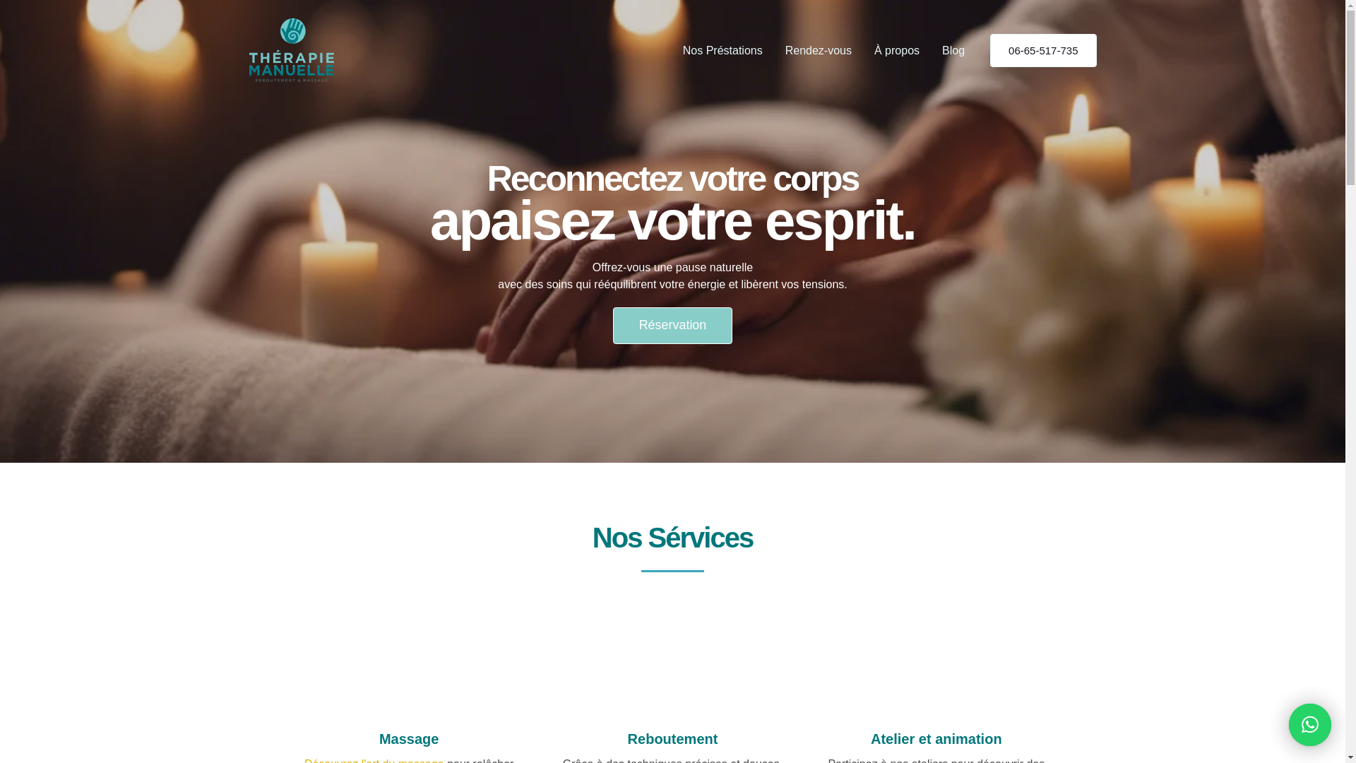 website screenshot of https://formationreboutement.com/