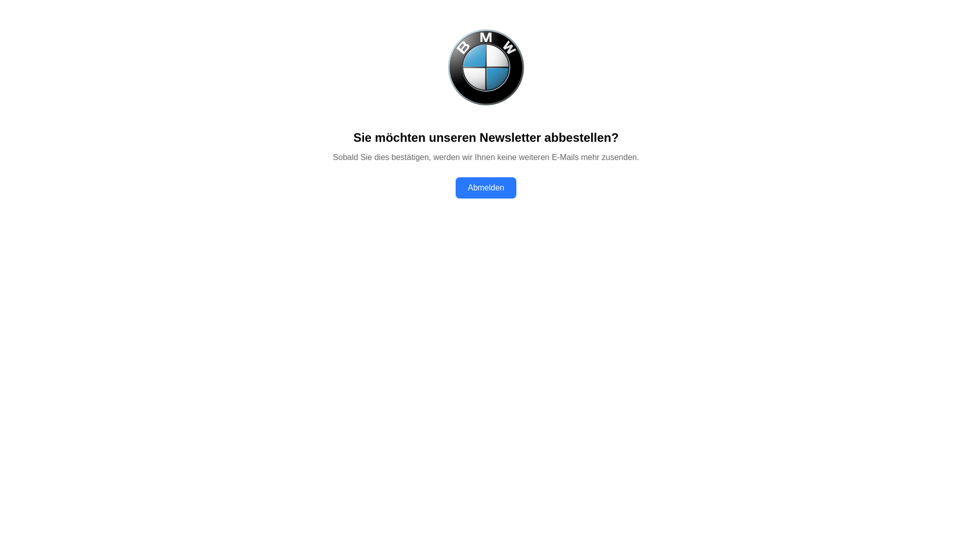website screenshot of https://abmelden.pages.dev/