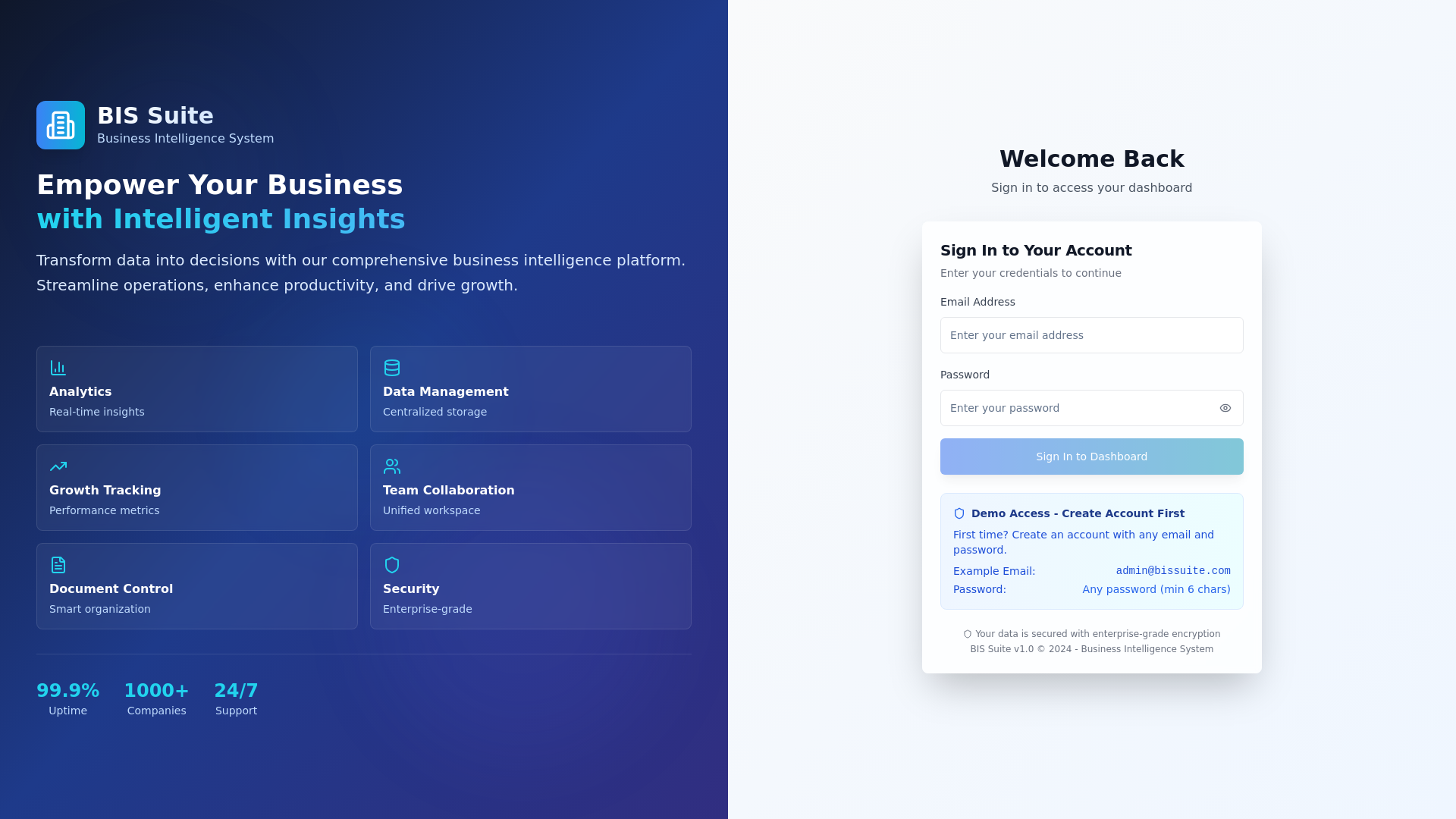website screenshot of https://ssc-bis-suite.pages.dev/