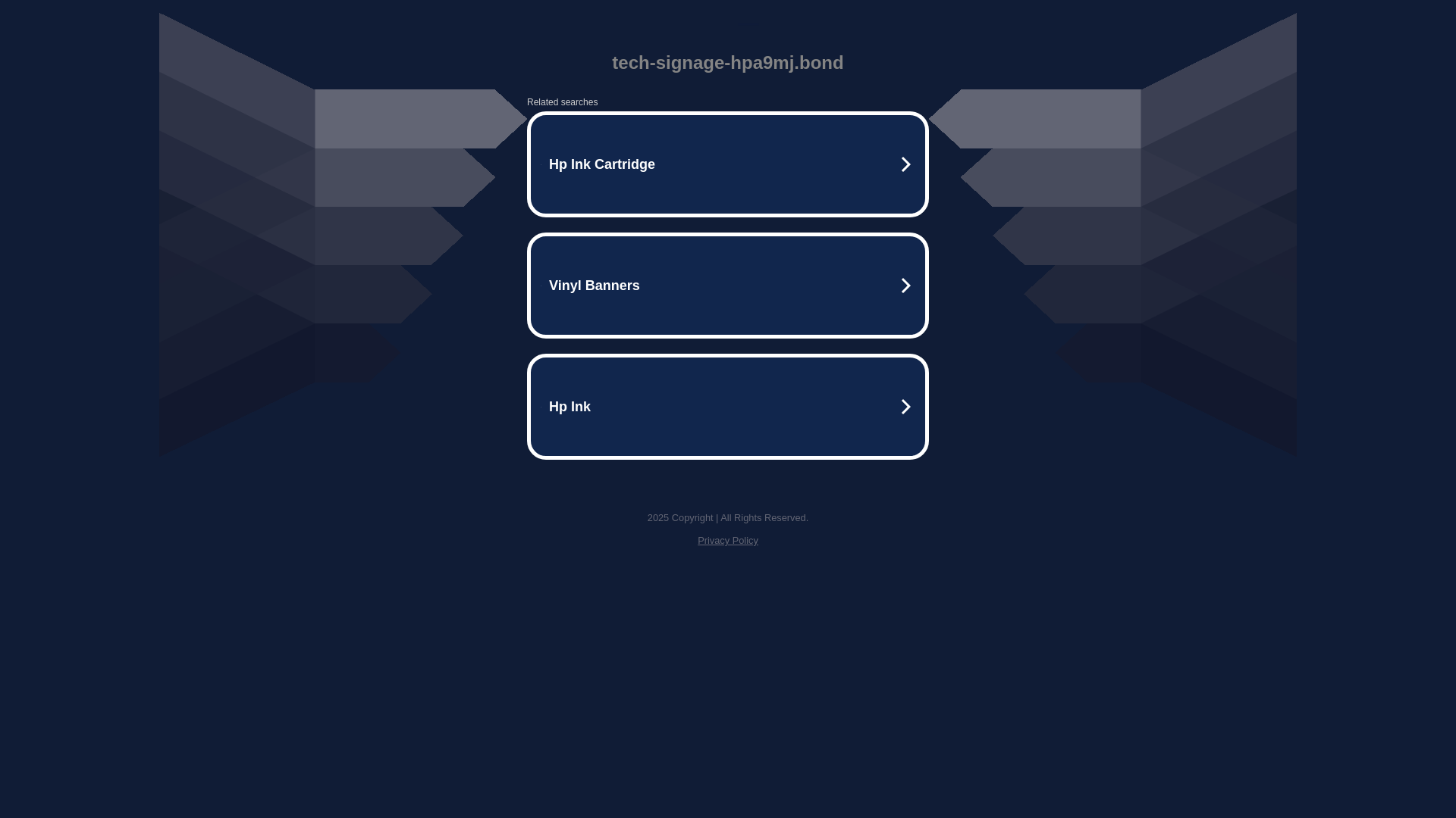 website screenshot of https://tech-signage-hpa9mj.bond/